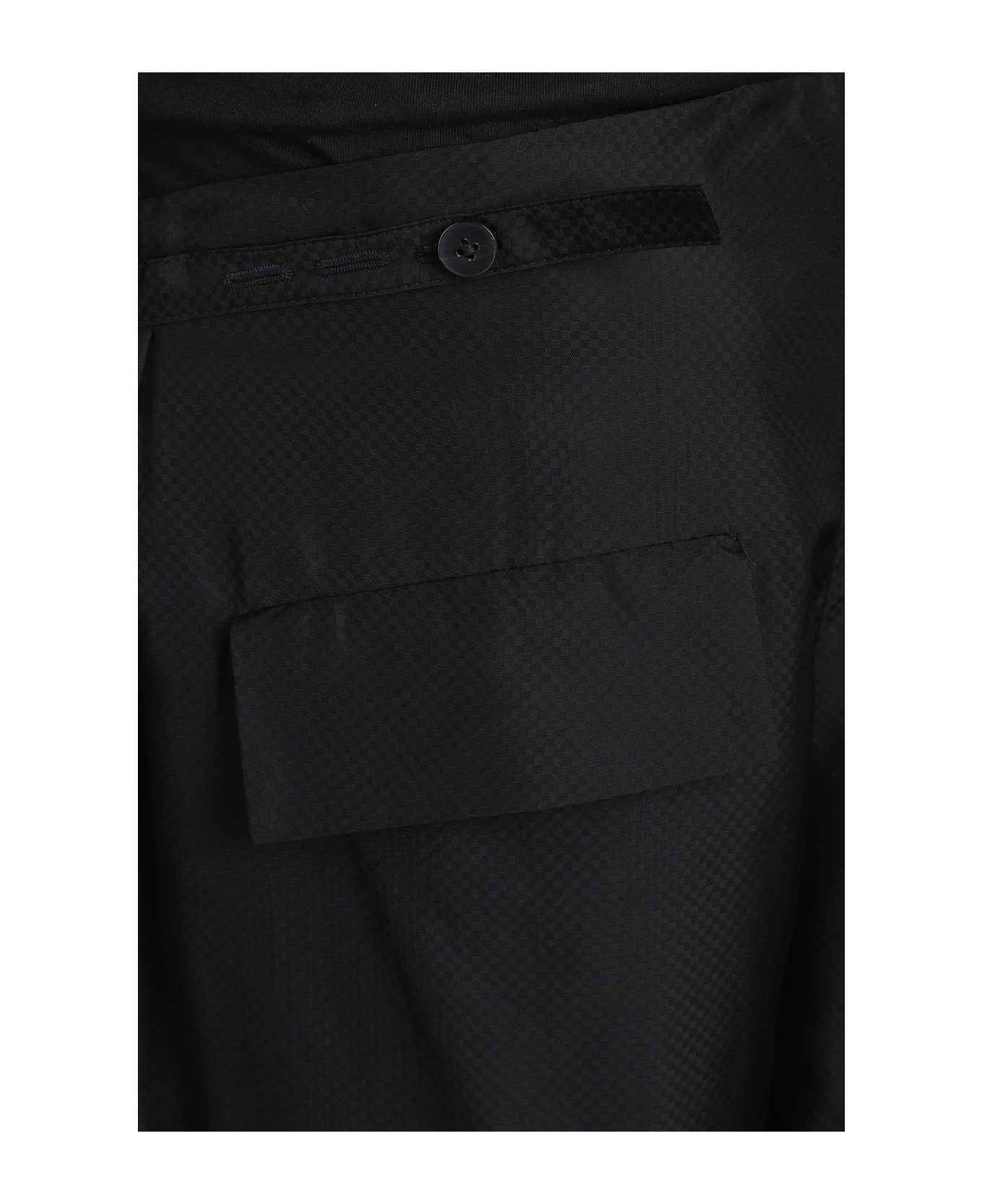 Sapio N.88 Pants In Black Cotton - black ボトムス