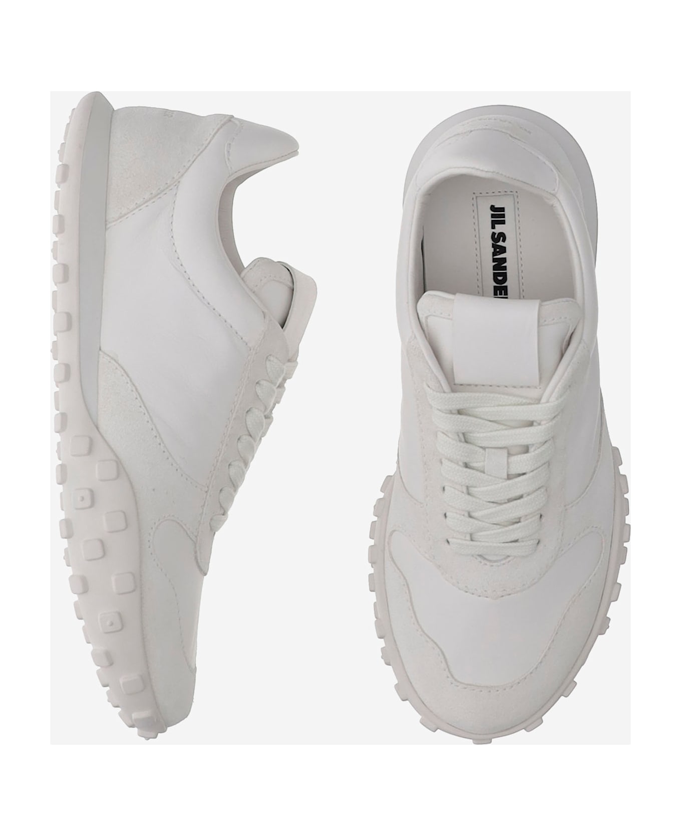 Jil Sander Moon Sneakers - PORCELAIN