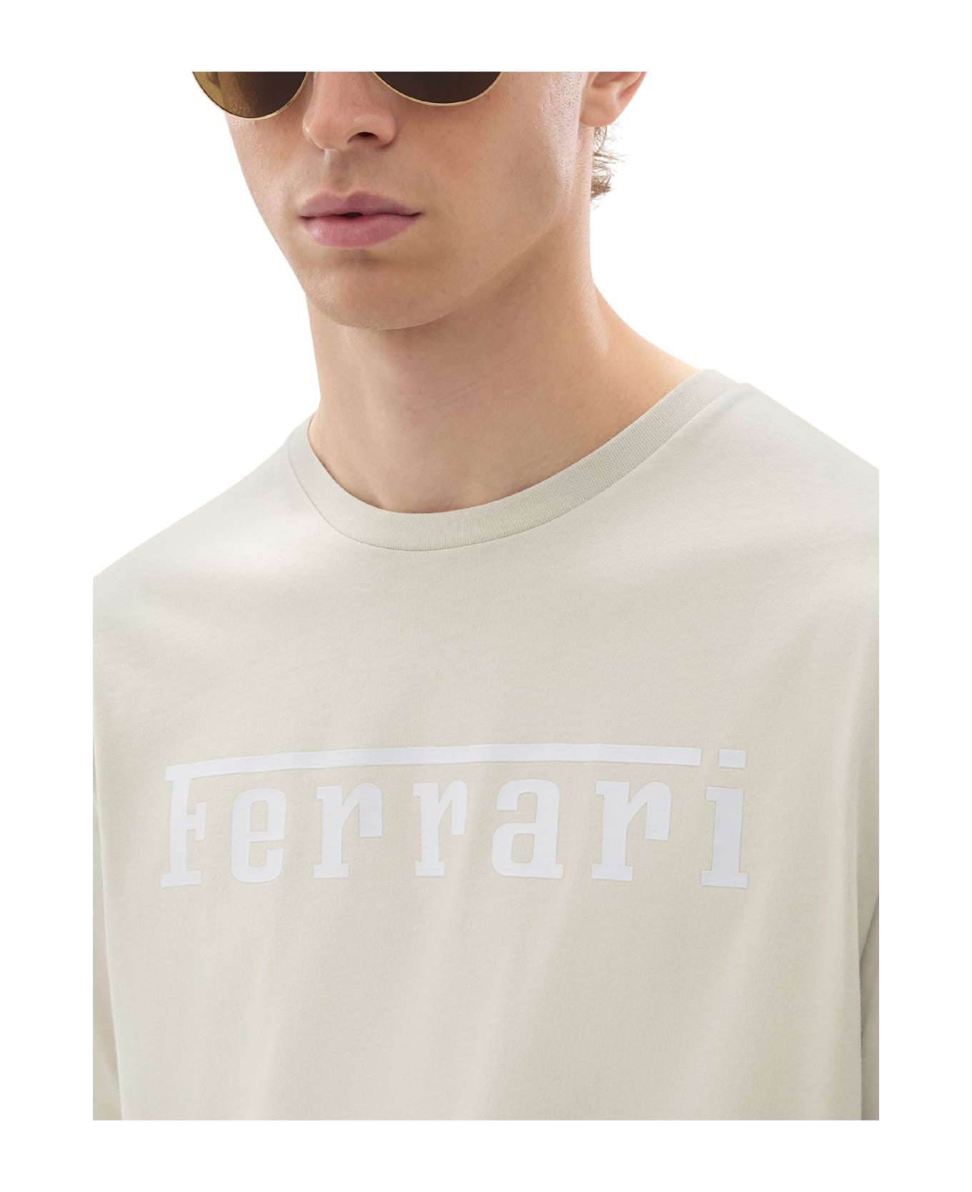 Ferrari Cotton T-shirt - Grey