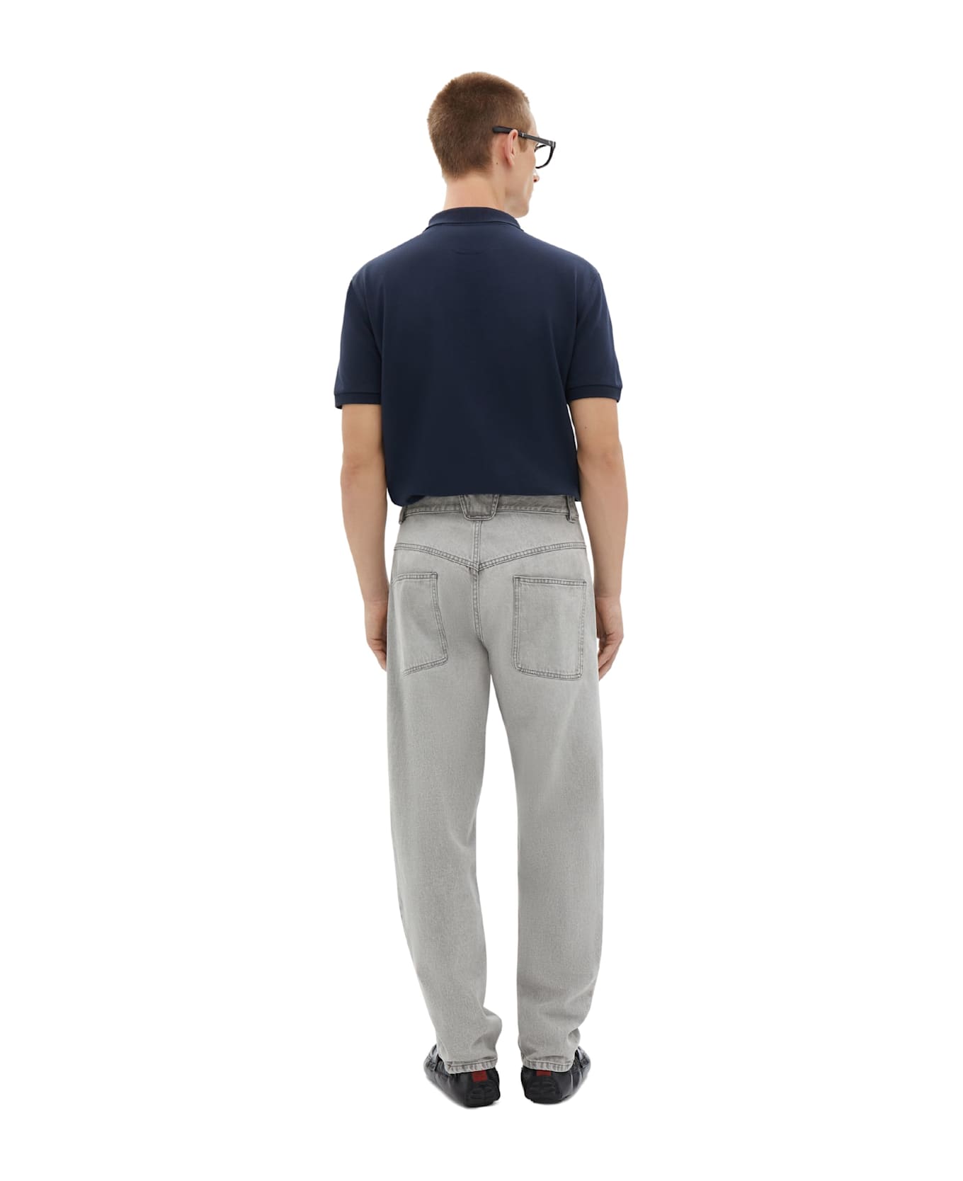 Ferrari Pique Polo Shirt - Blue