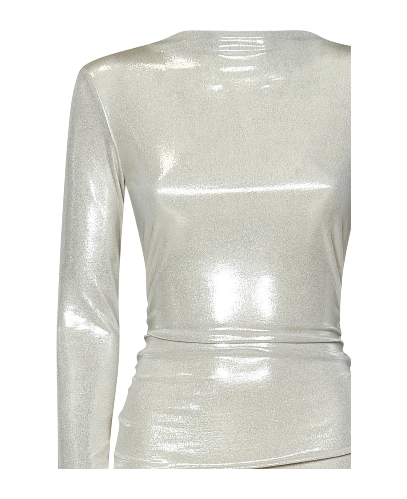 Pinko Vulcaia Mini Dress - Silver