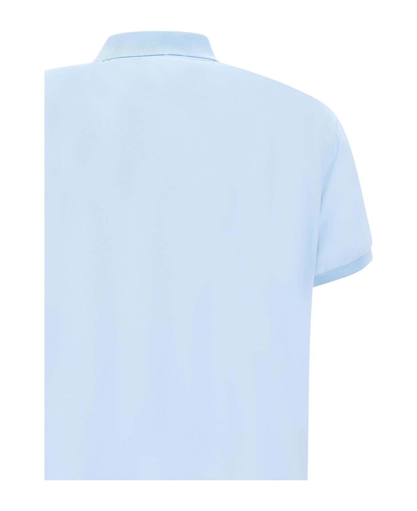 RRD - Roberto Ricci Design "gdy" Cotton Oxford Polo Shirt - BLUE