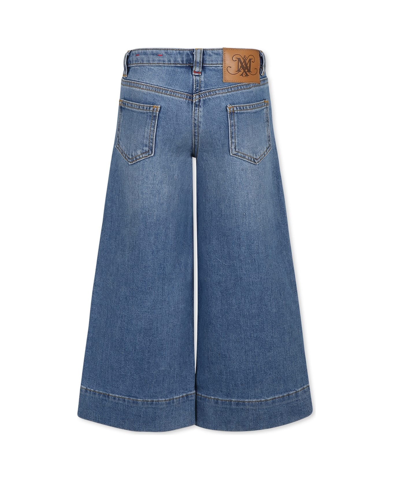 Max&Co. Denim Jeans For Girl With Logo - Denim
