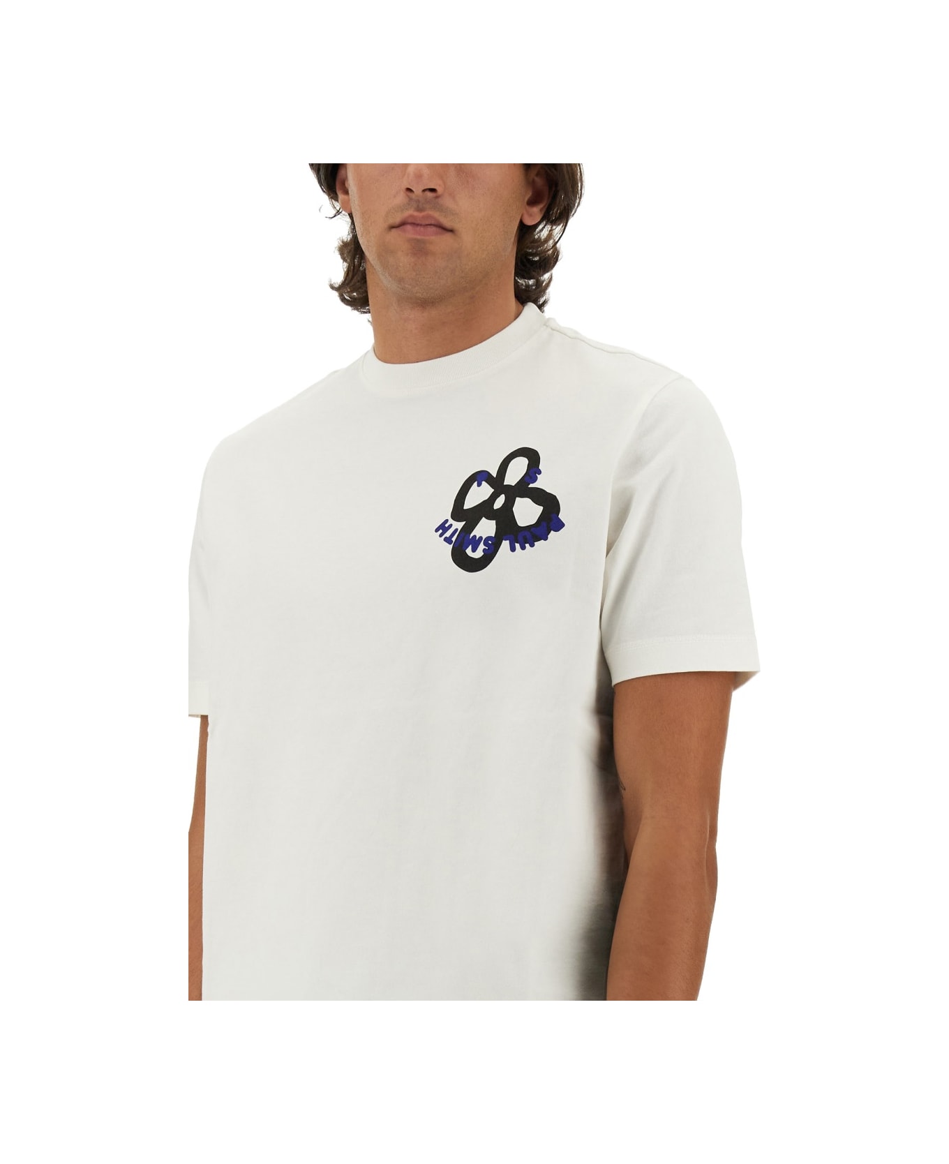 PS by Paul Smith T-shirt With Logo - WHITE