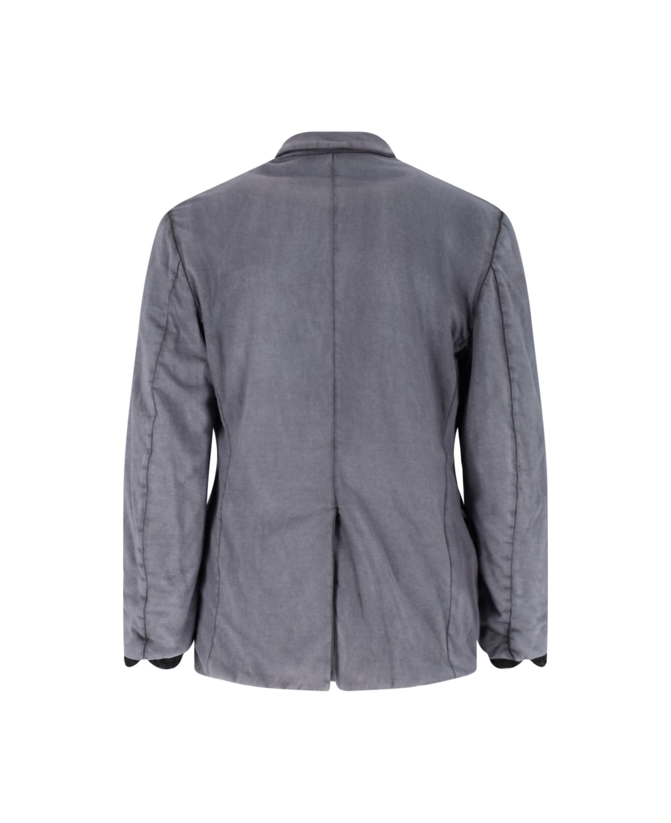 Magliano Distressed Single-breasted Jacket - Gray