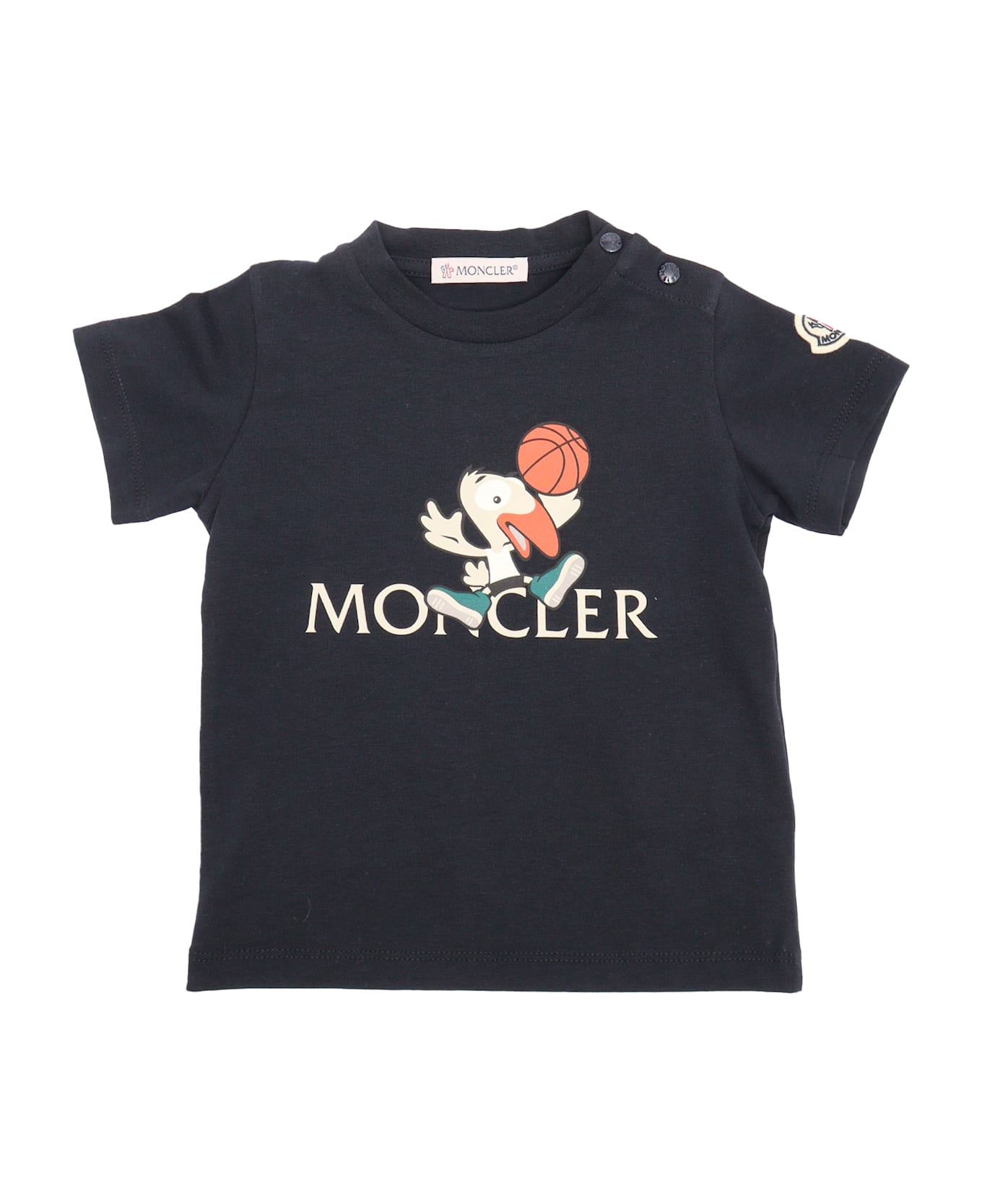 Moncler Ss T-shirt - BLUE