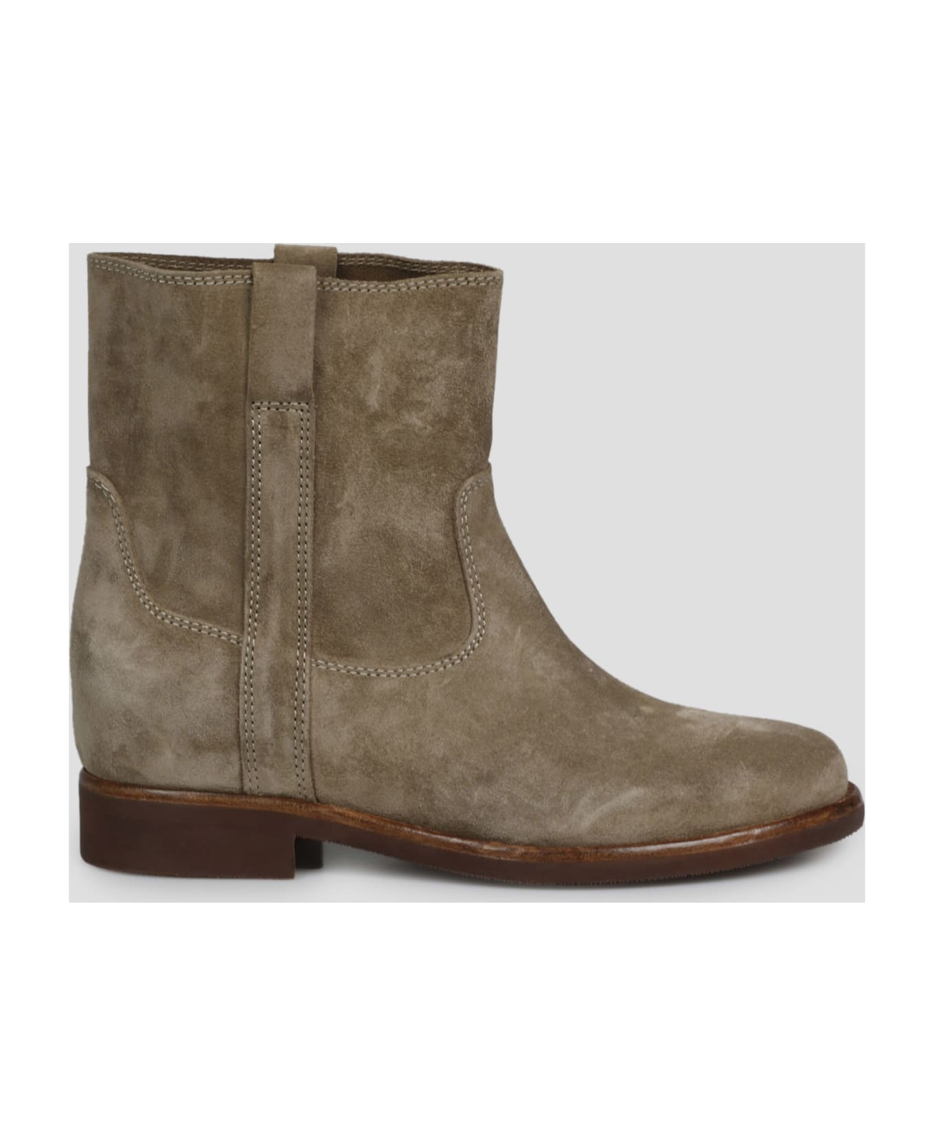 Isabel Marant Suede Ankle Boots - Tortora