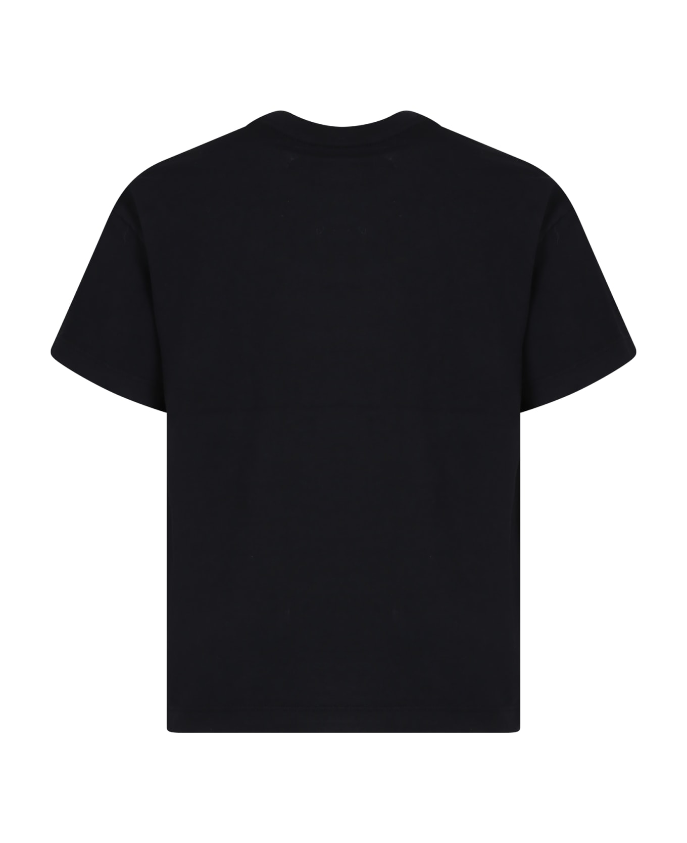 Barrow Black T-shirt For Kids With Logo - Black Tシャツ＆ポロシャツ