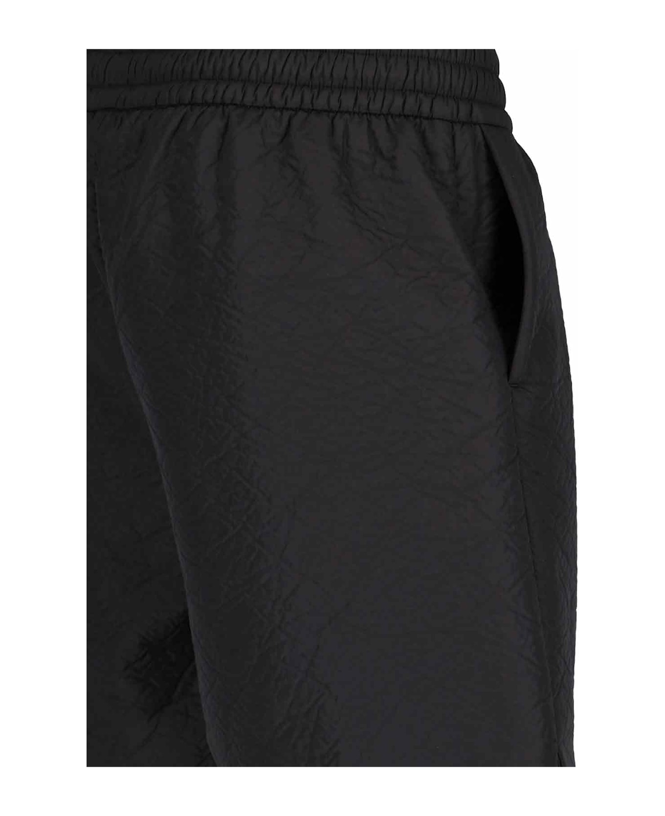 Fear of God Logo Jogger Shorts - Black  