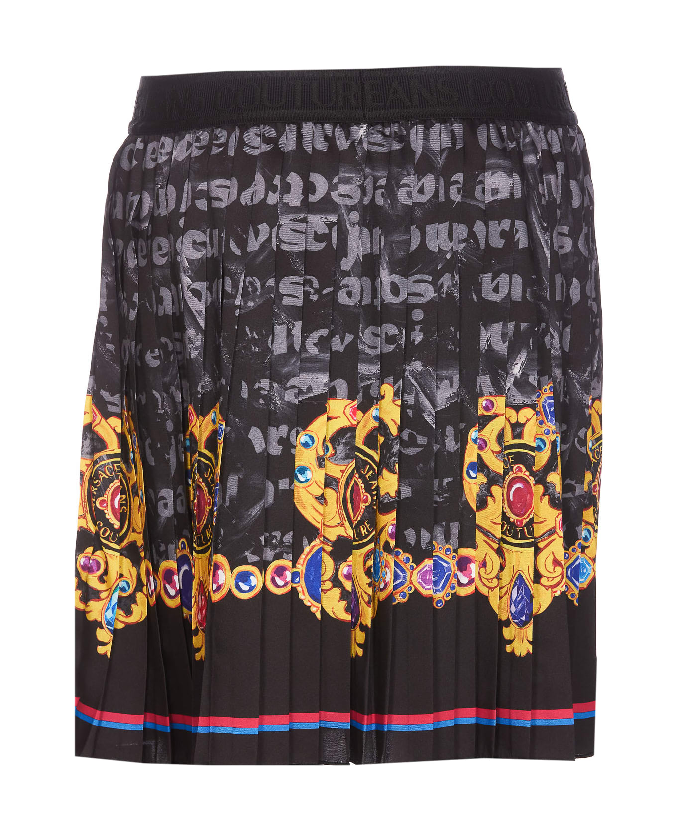 Versace Jeans Couture Heart Couture Skirt - Black