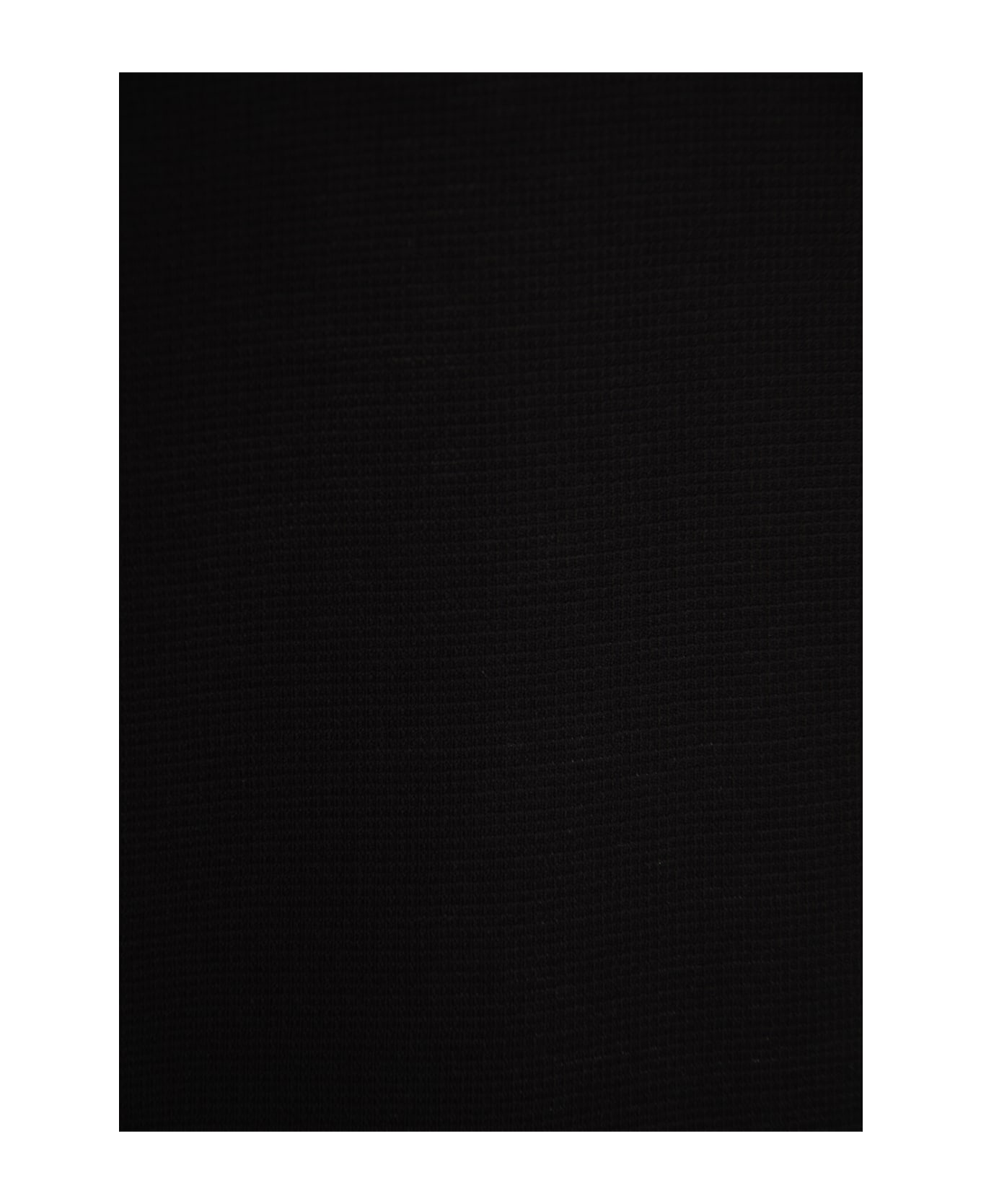 Kangra Single Button Polo Shirt - Black