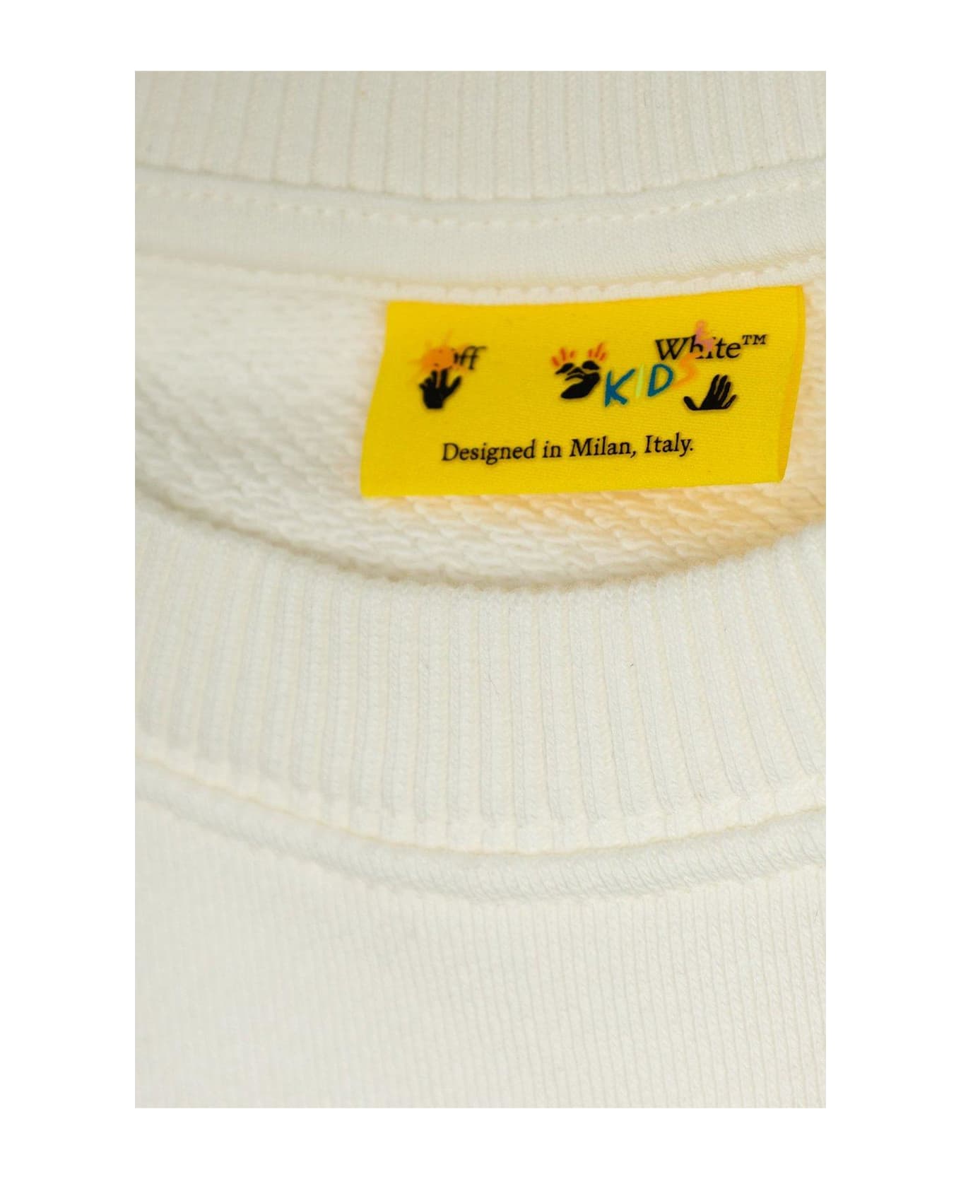 Off-White Big Bookish Sweatshirt - White Silver