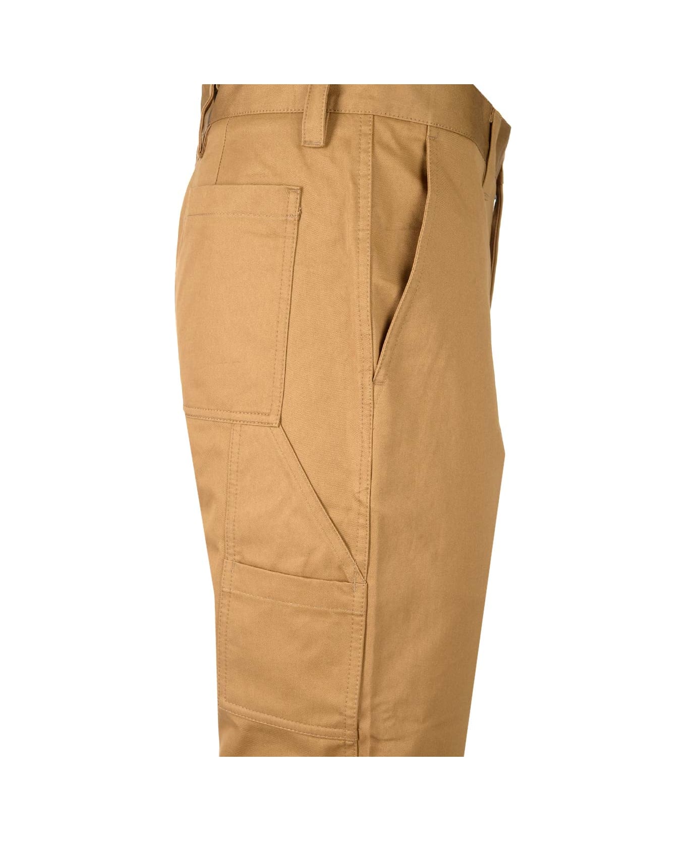Burberry Camel Cargo Pants - Beige