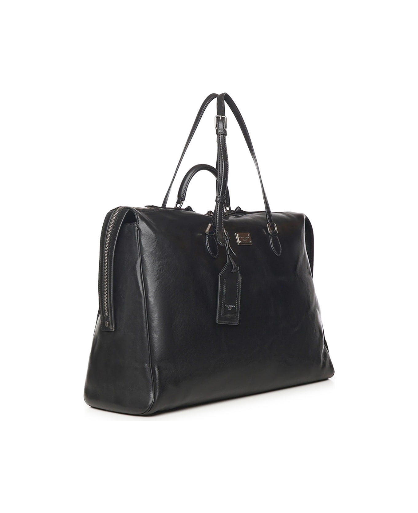 Dolce 
Gabbana Vittoria Leather Bag - Black