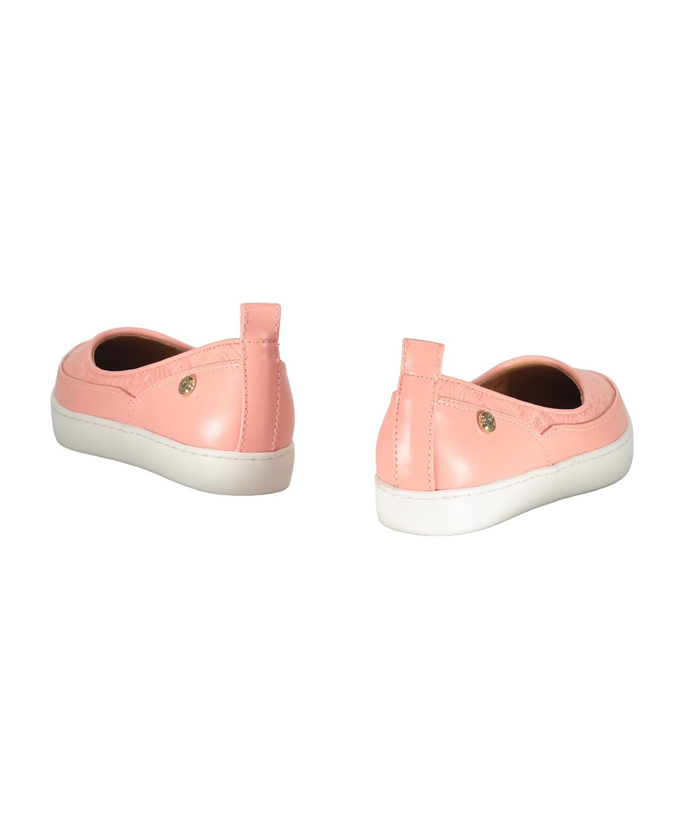 Moschino Pointy-toe Ballet Flats - Pink