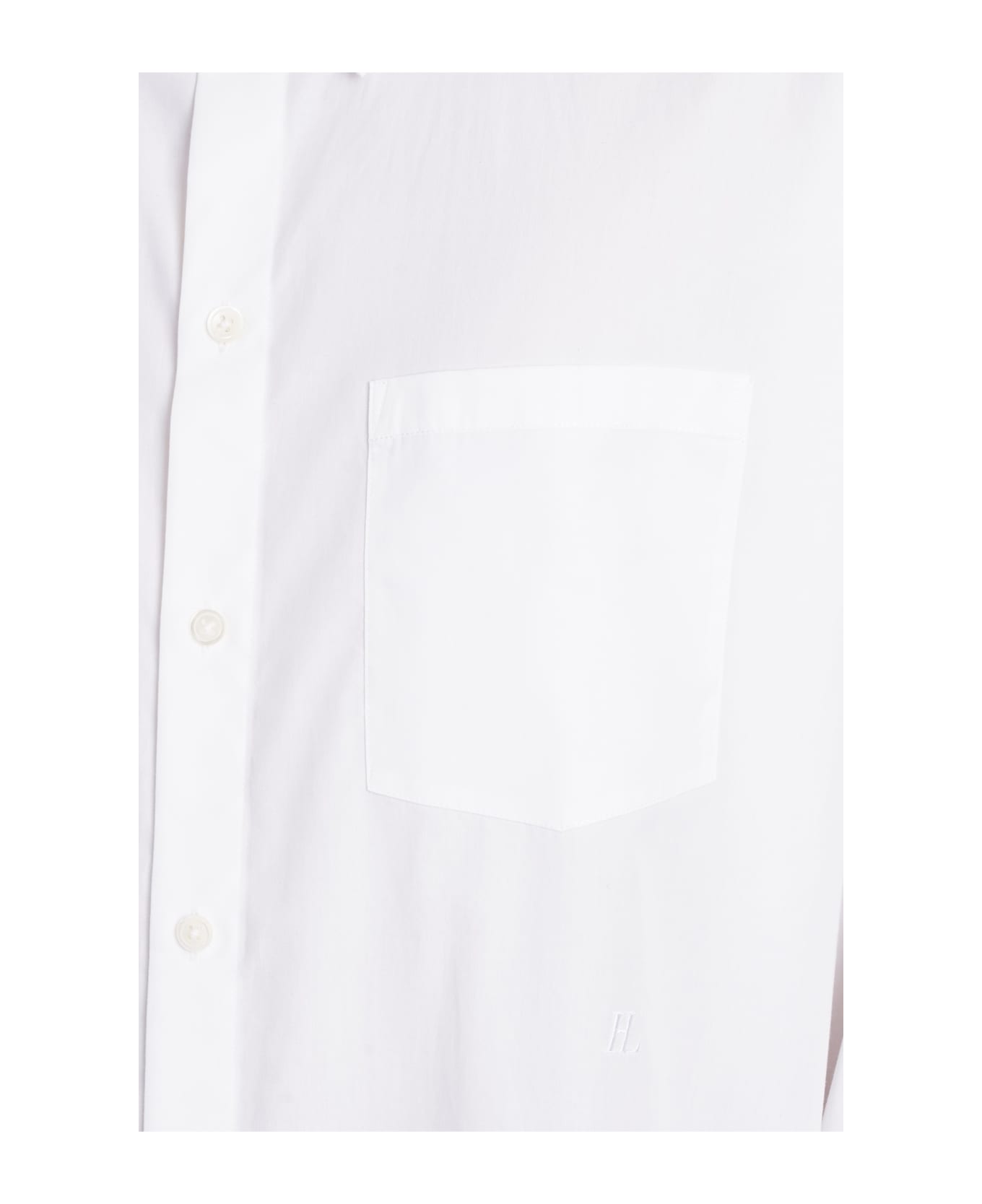 Helmut Lang Shirt In White Cotton - white
