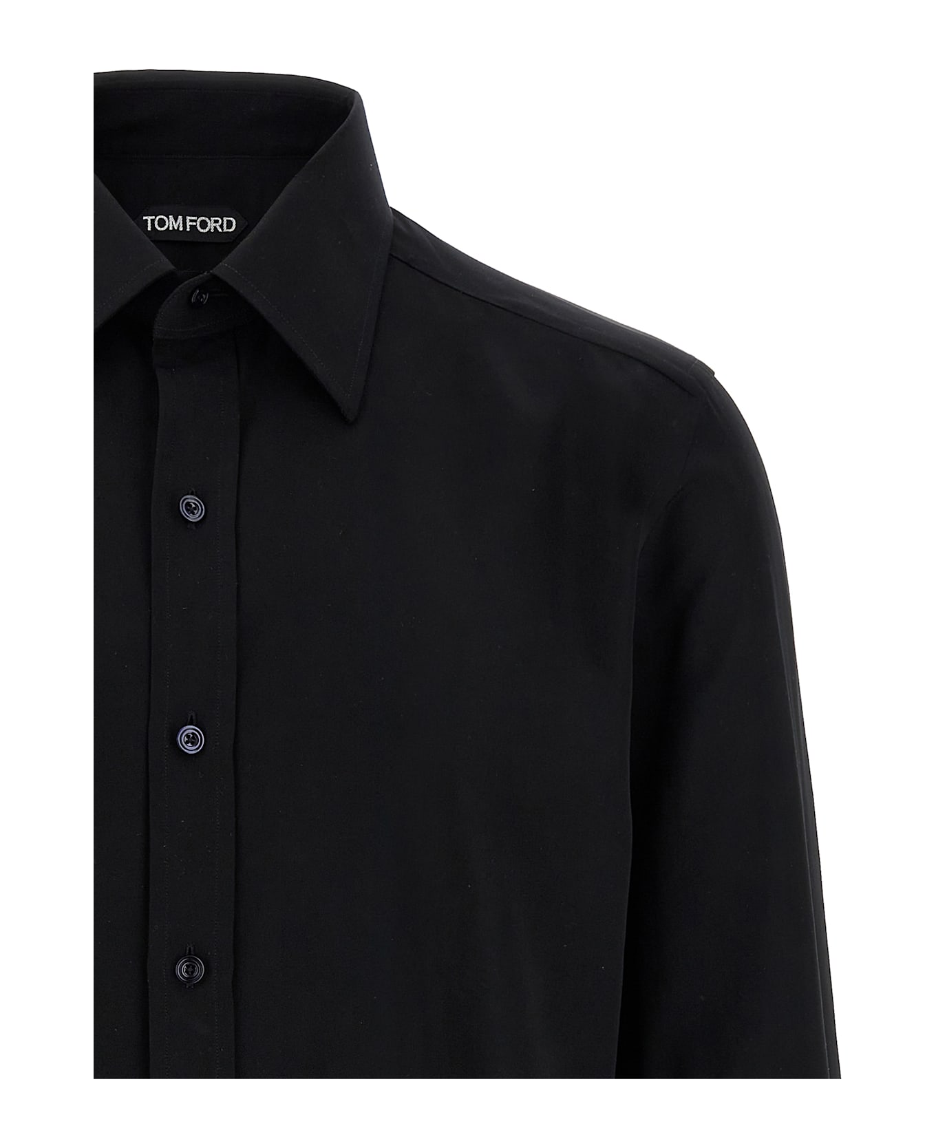 Tom Ford Lyoncell Shirt - Black  