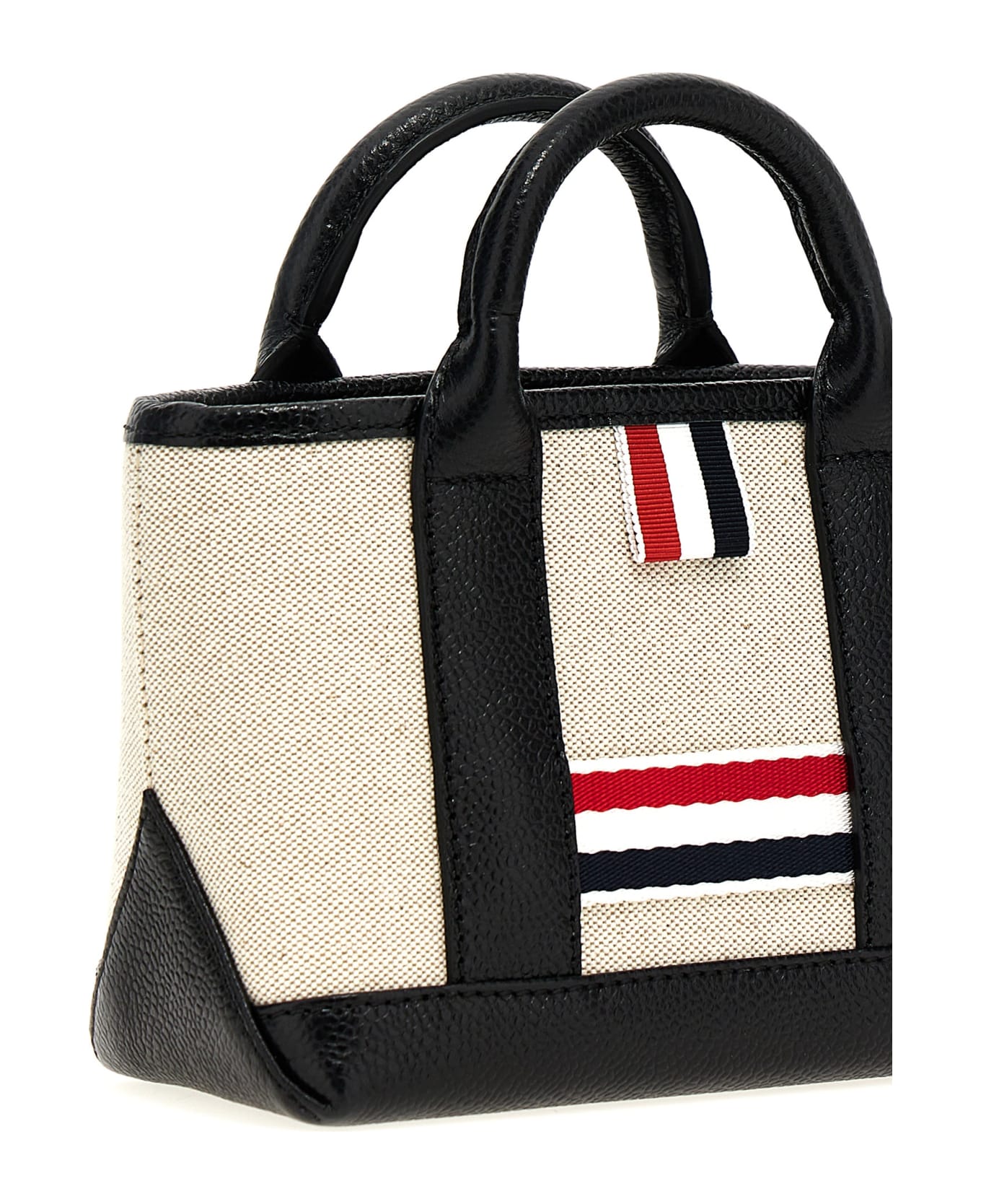 Thom Browne 
micro Tool Tote
 Handbag - Black
