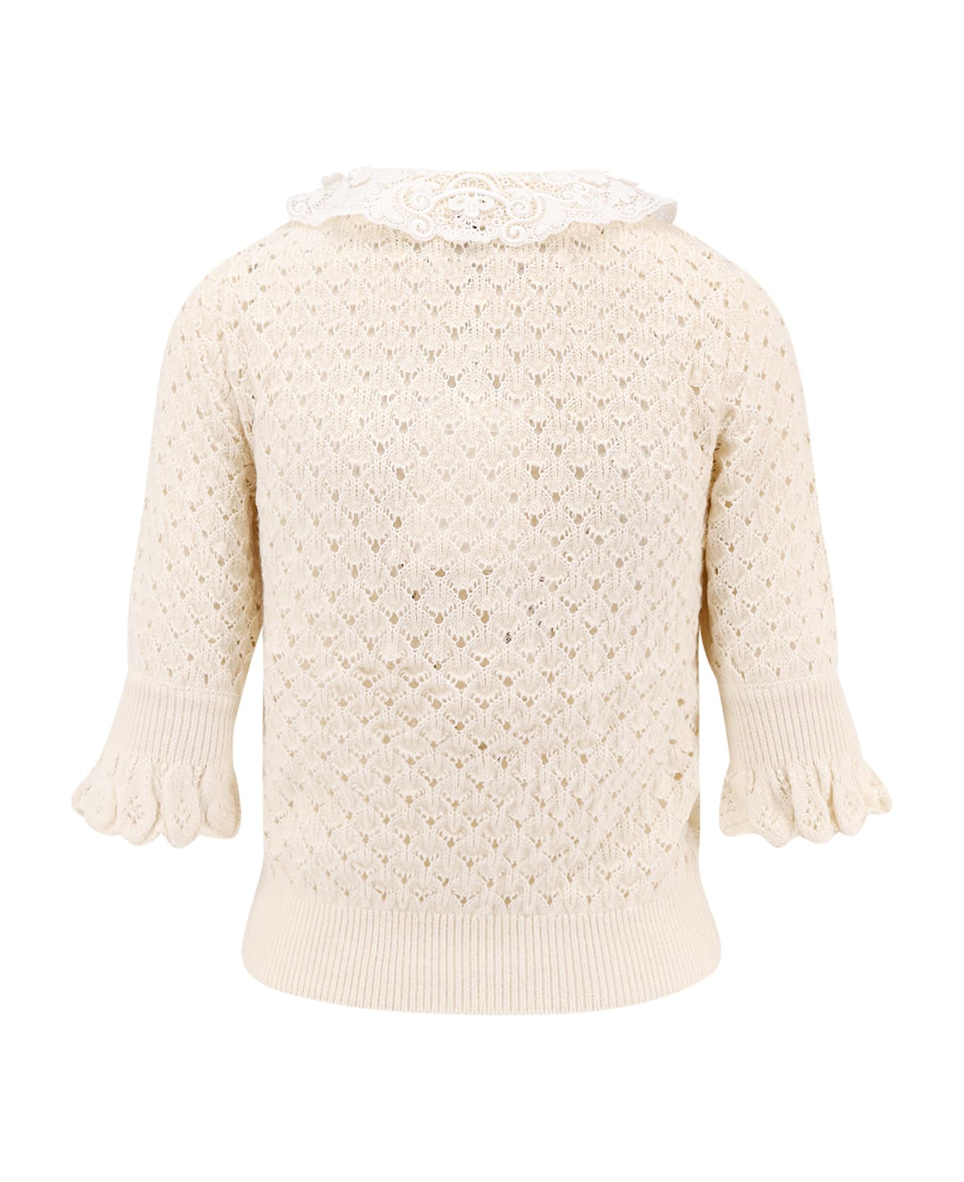 Chloé Cotton, Alpaca And Silk Top - Iconicmilk