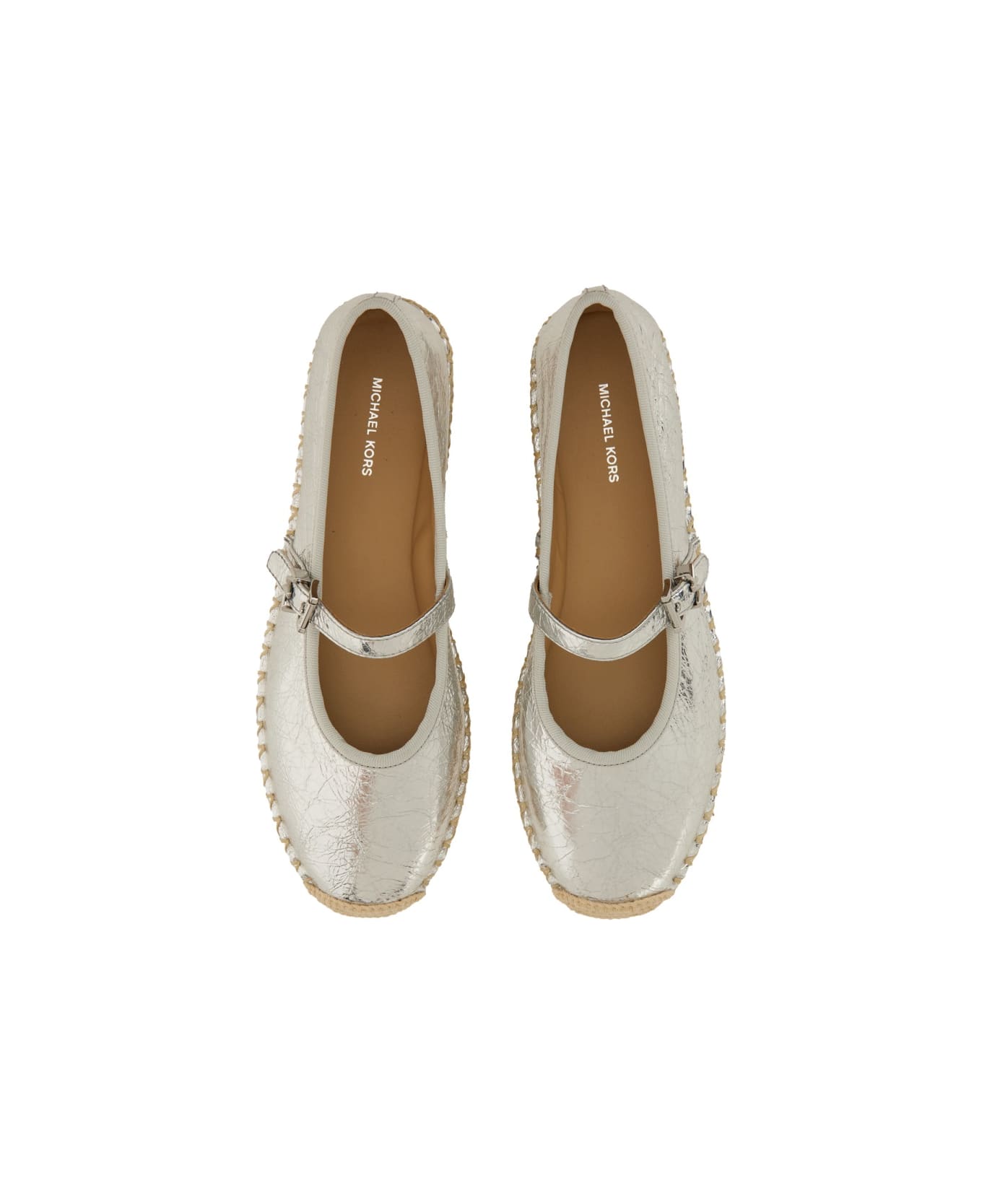 Michael Kors Espadrille 'lynn' - SILVER