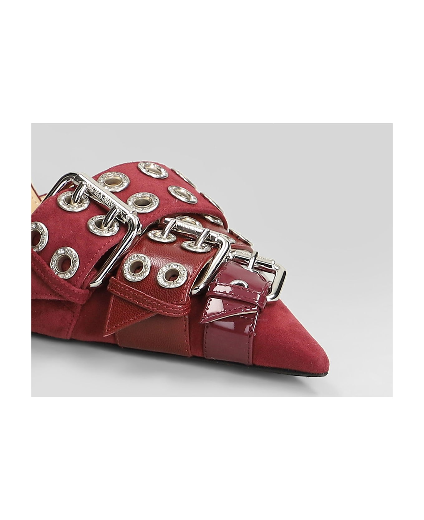 Mach 
Mach Pumps In Bordeaux Leather - bordeaux