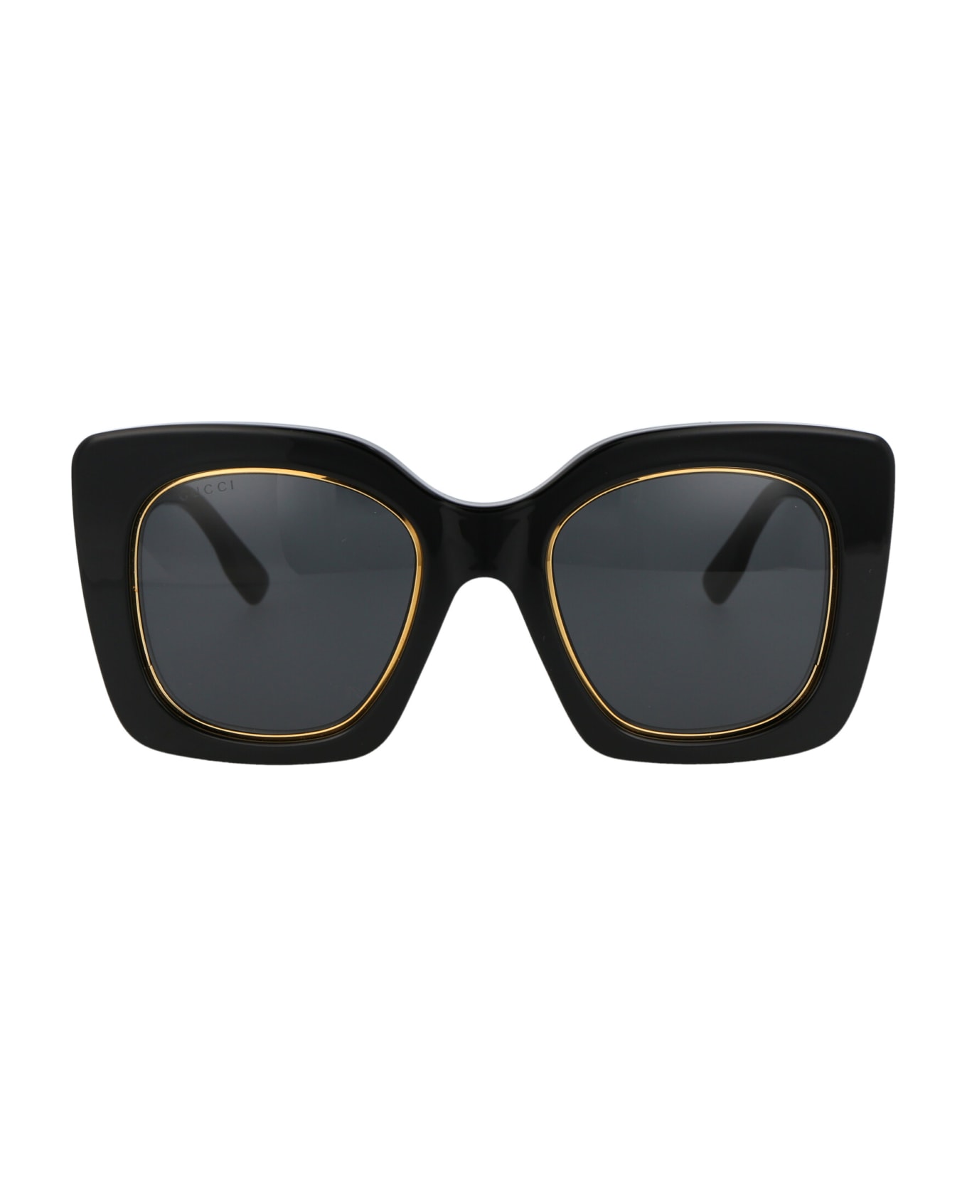 Gucci Eyewear Gg1151s Sunglasses - 001 BLACK BLACK GREY サングラス