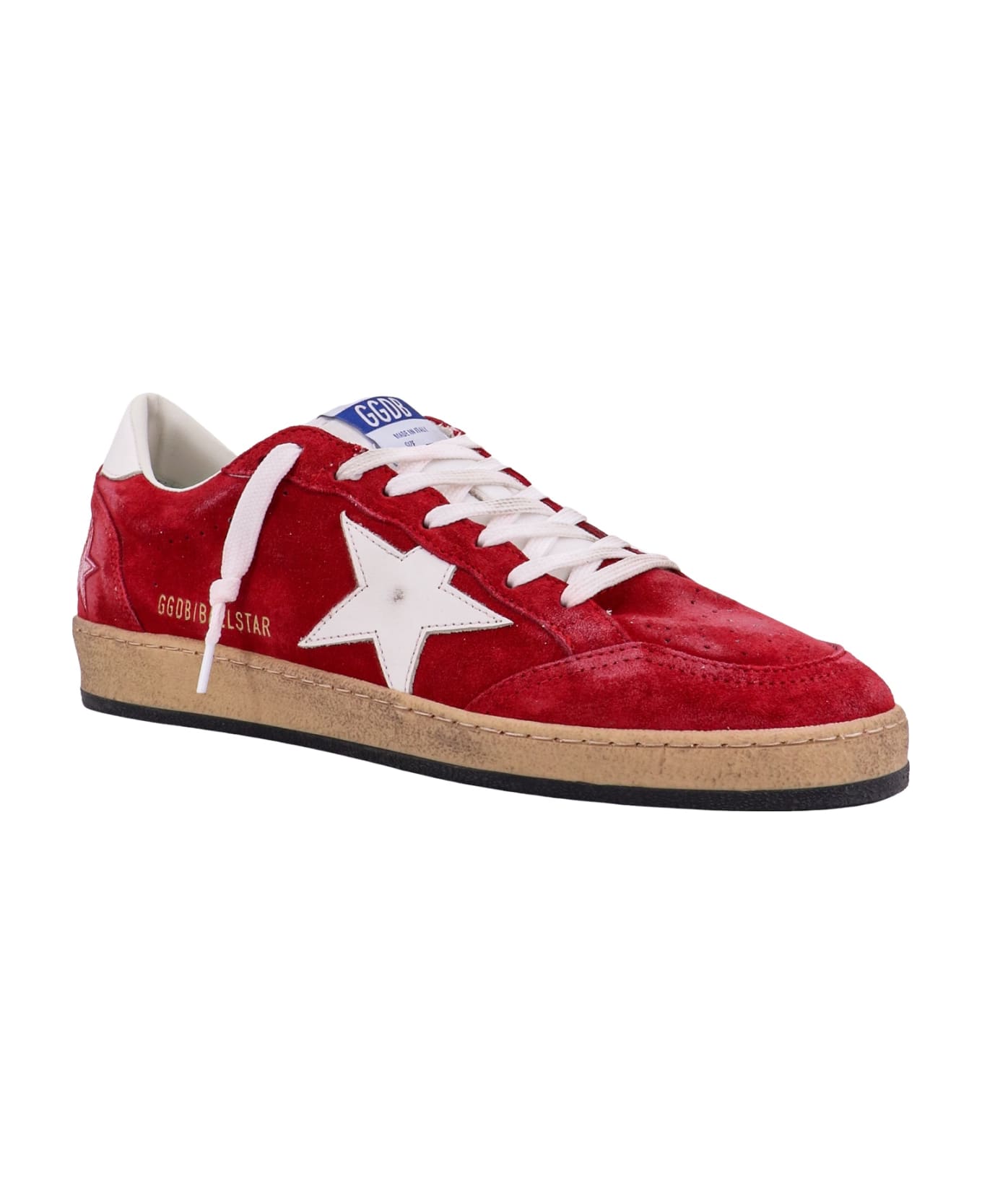 Golden Goose Ball Star Sneakers - Red