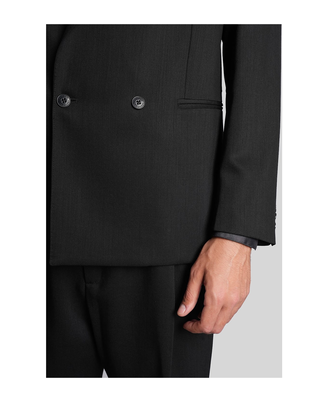 costumein Donatien Blazer In Black Wool - black ブレザー