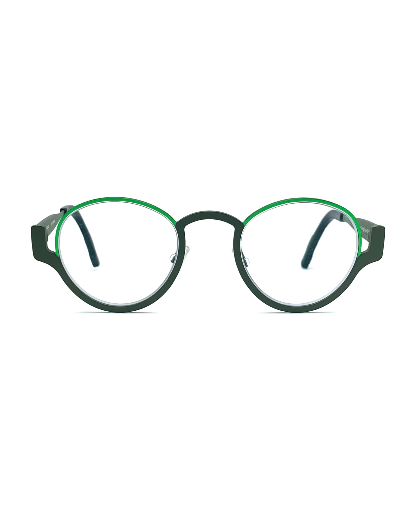 Theo Eyewear Dare - 478 Glasses - Green matte