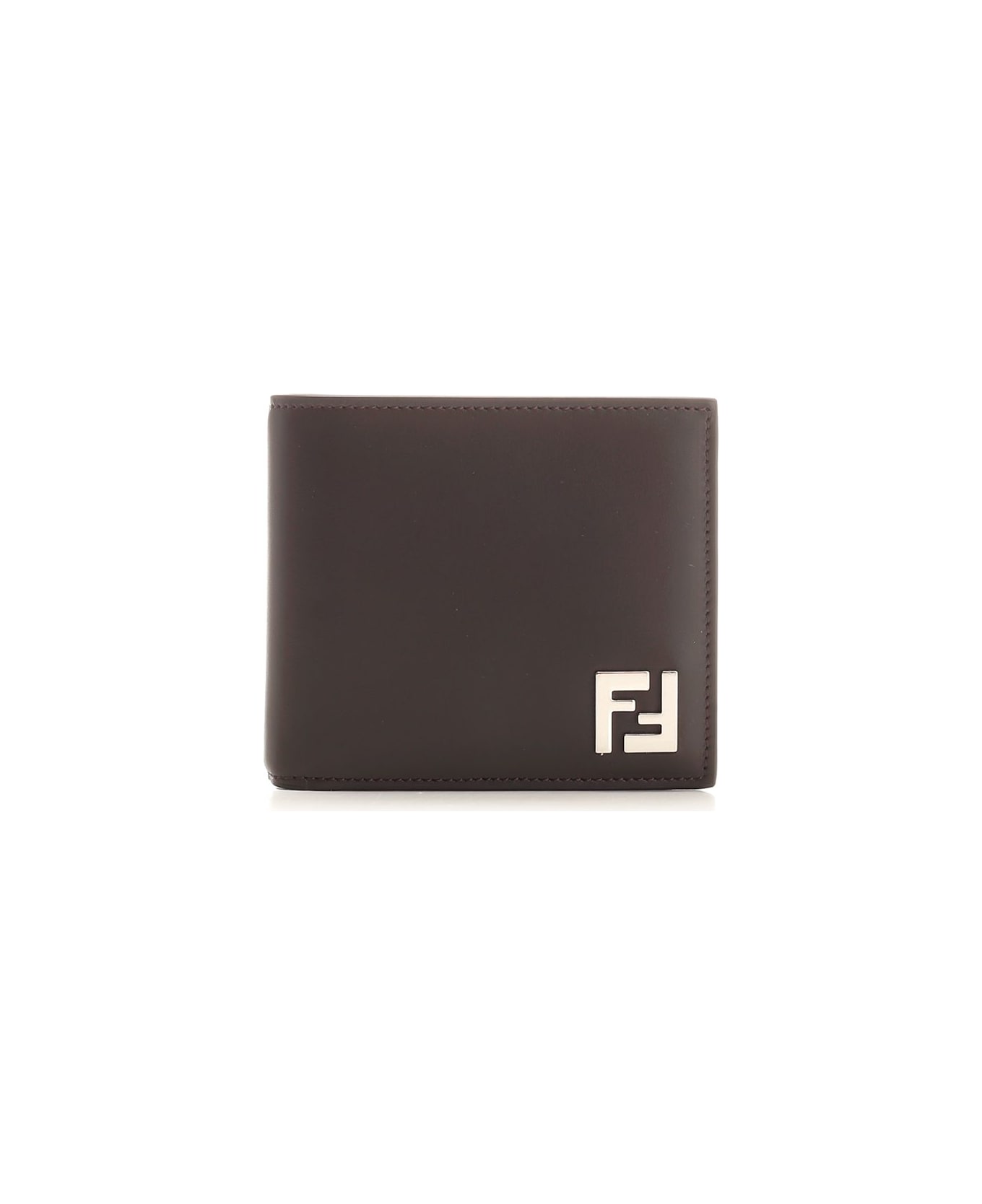 Fendi Bifold Ff Wallet - Brown