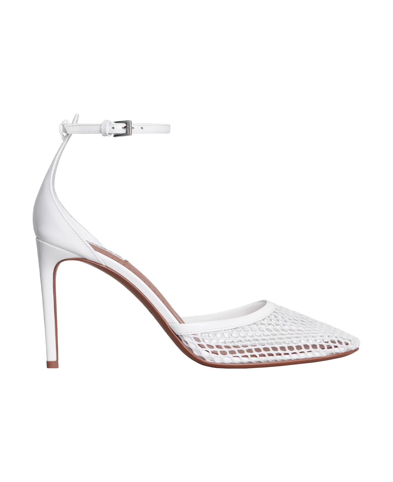 Alaia High-heeled Shoe - White