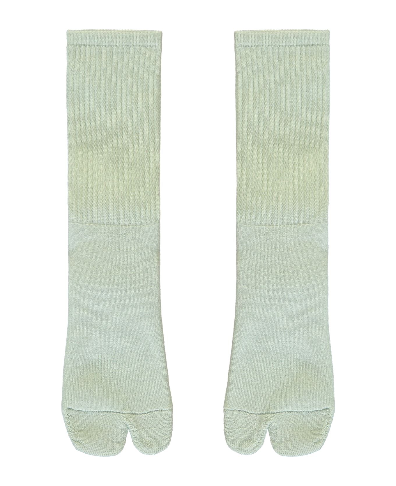 AMBUSH Cotton Socks With Logo - green 靴下