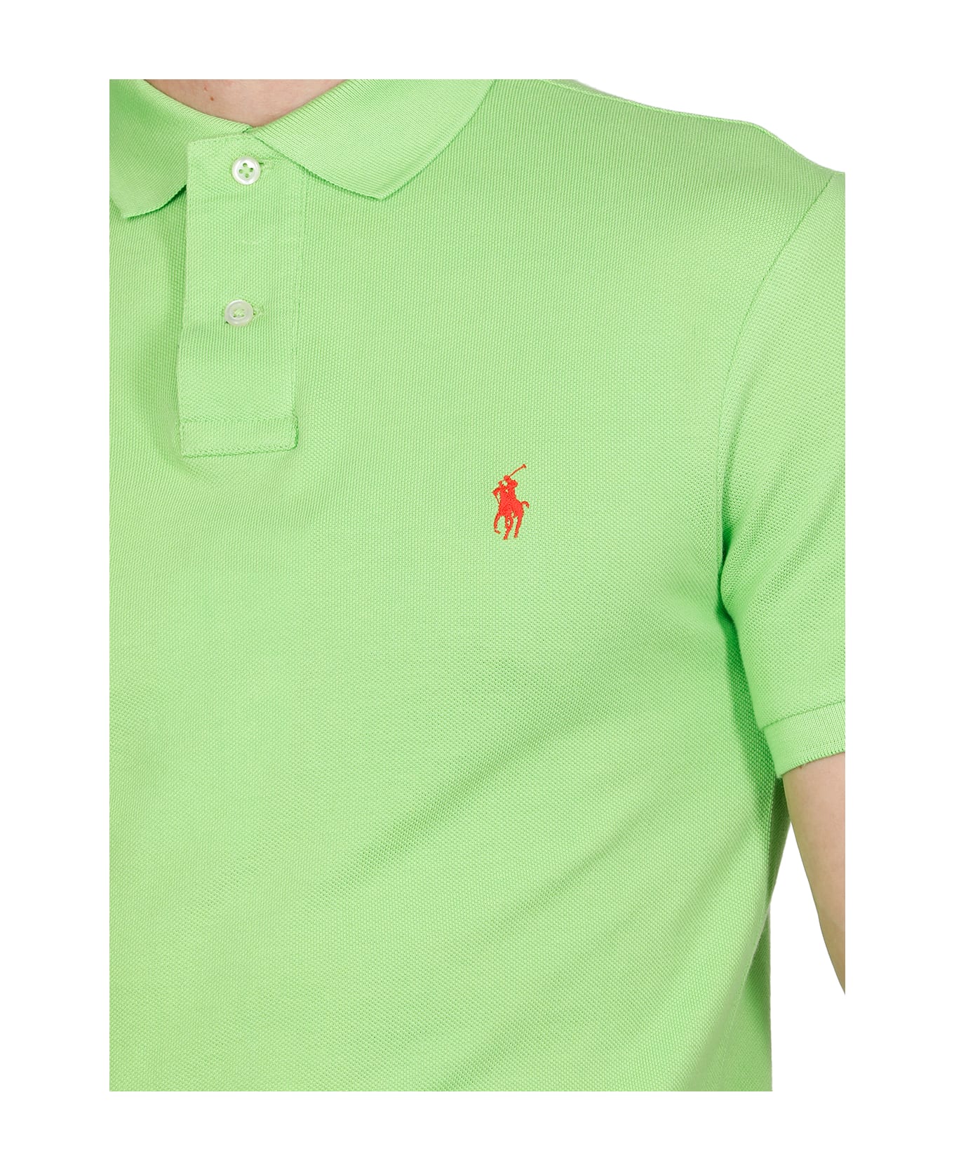 Polo Ralph Lauren Cotton Polo Shirt Polo Ralph Lauren - YELLOW