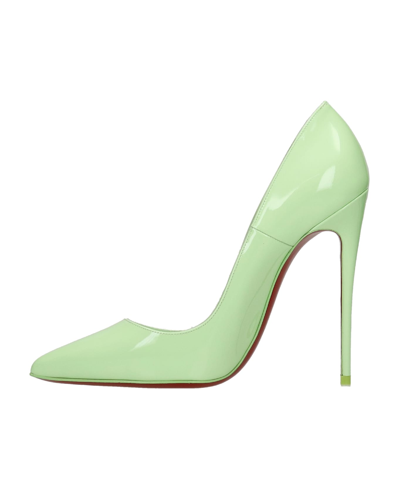 Christian Louboutin So Kate Pumps In Green Leather - green