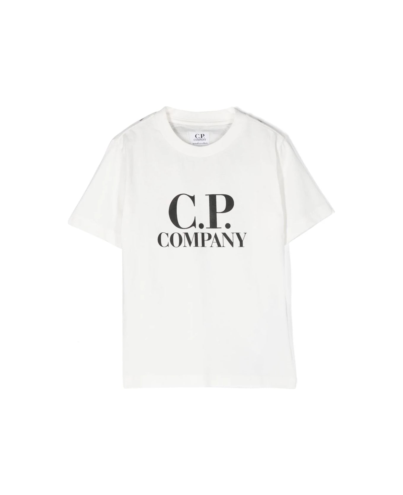 C.P. Company Undersixteen T-shirt Con Logo - White