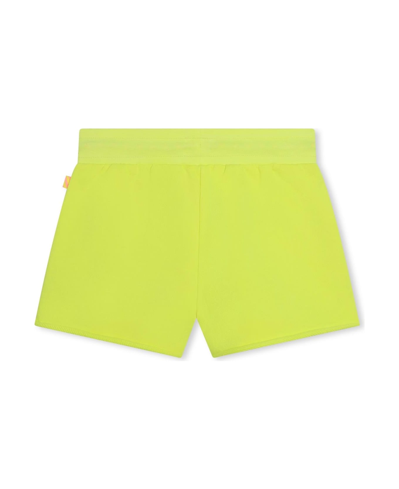 Billieblush Shorts Con Stampa - Yellow