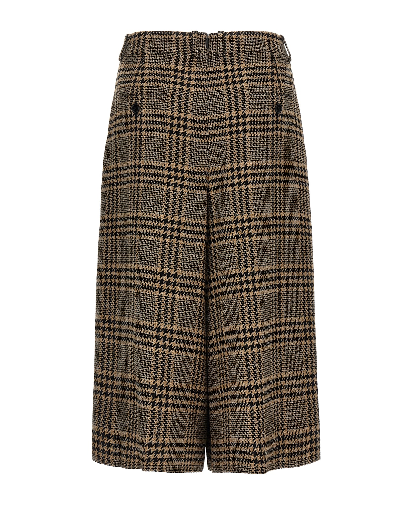 Saint Laurent Prince Of Wales Skirt - Multicolor
