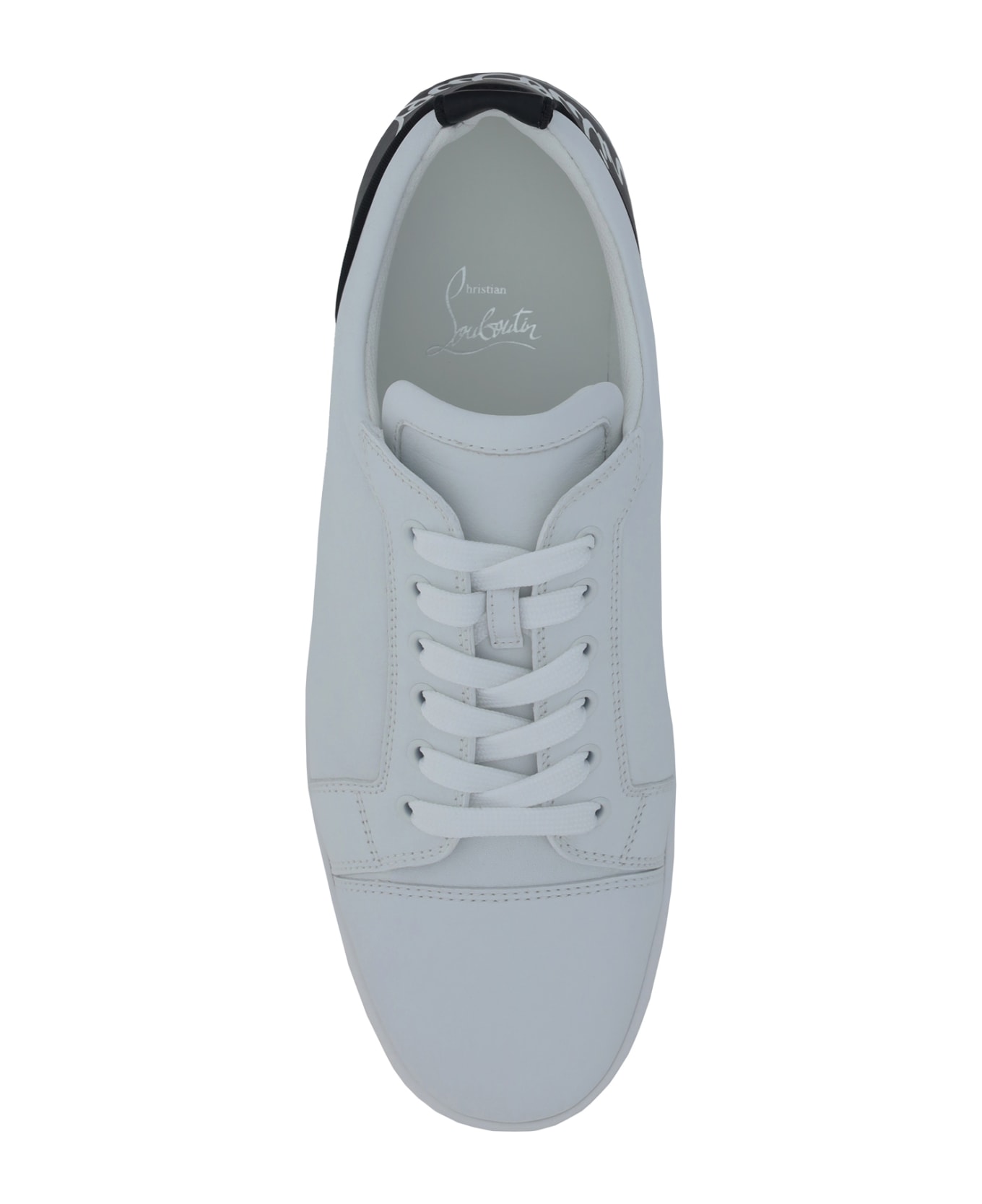 Christian Louboutin Fun Louis Junior Sneakers - White/black