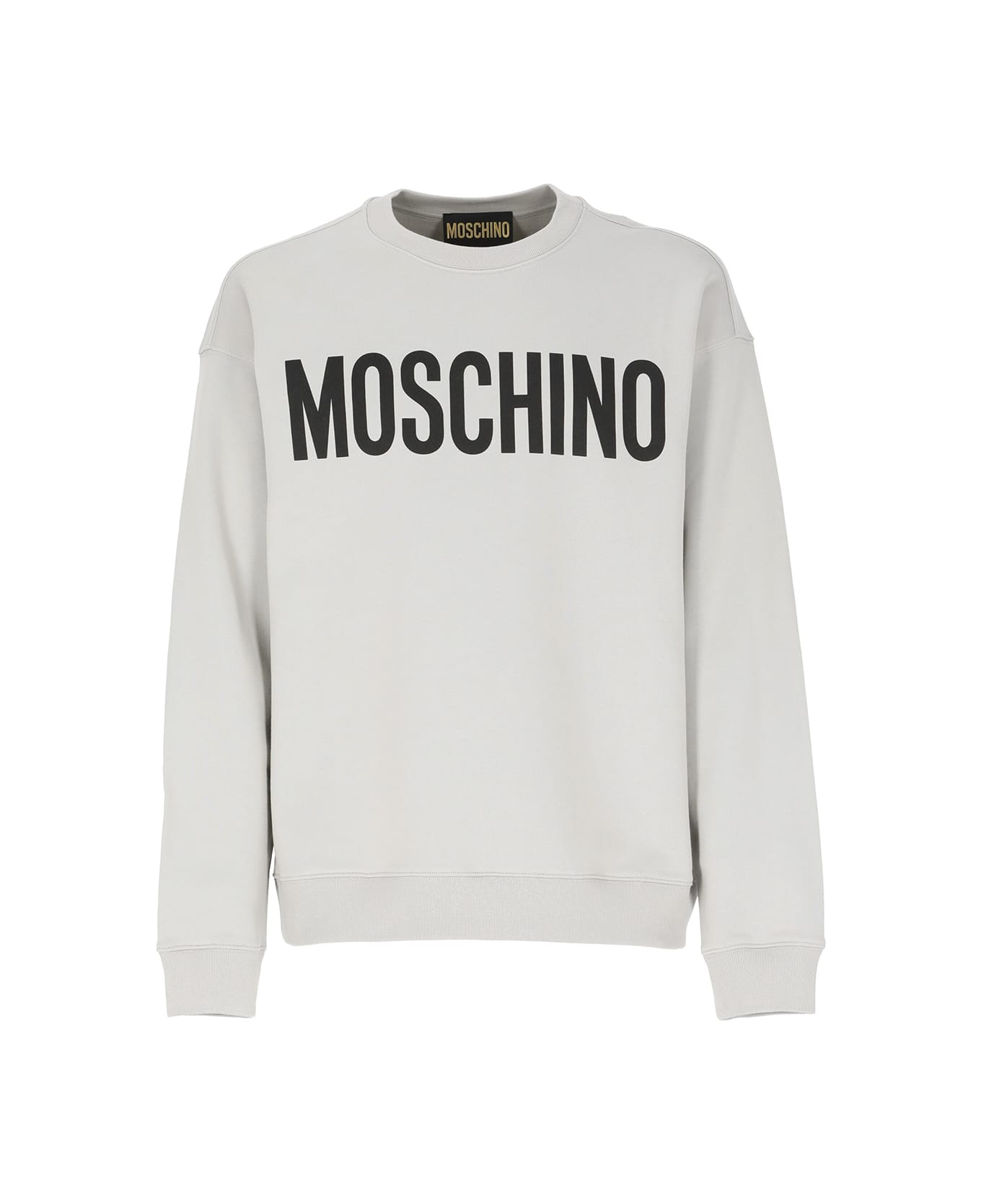 Moschino Sweatshirt With Logo - Grigio