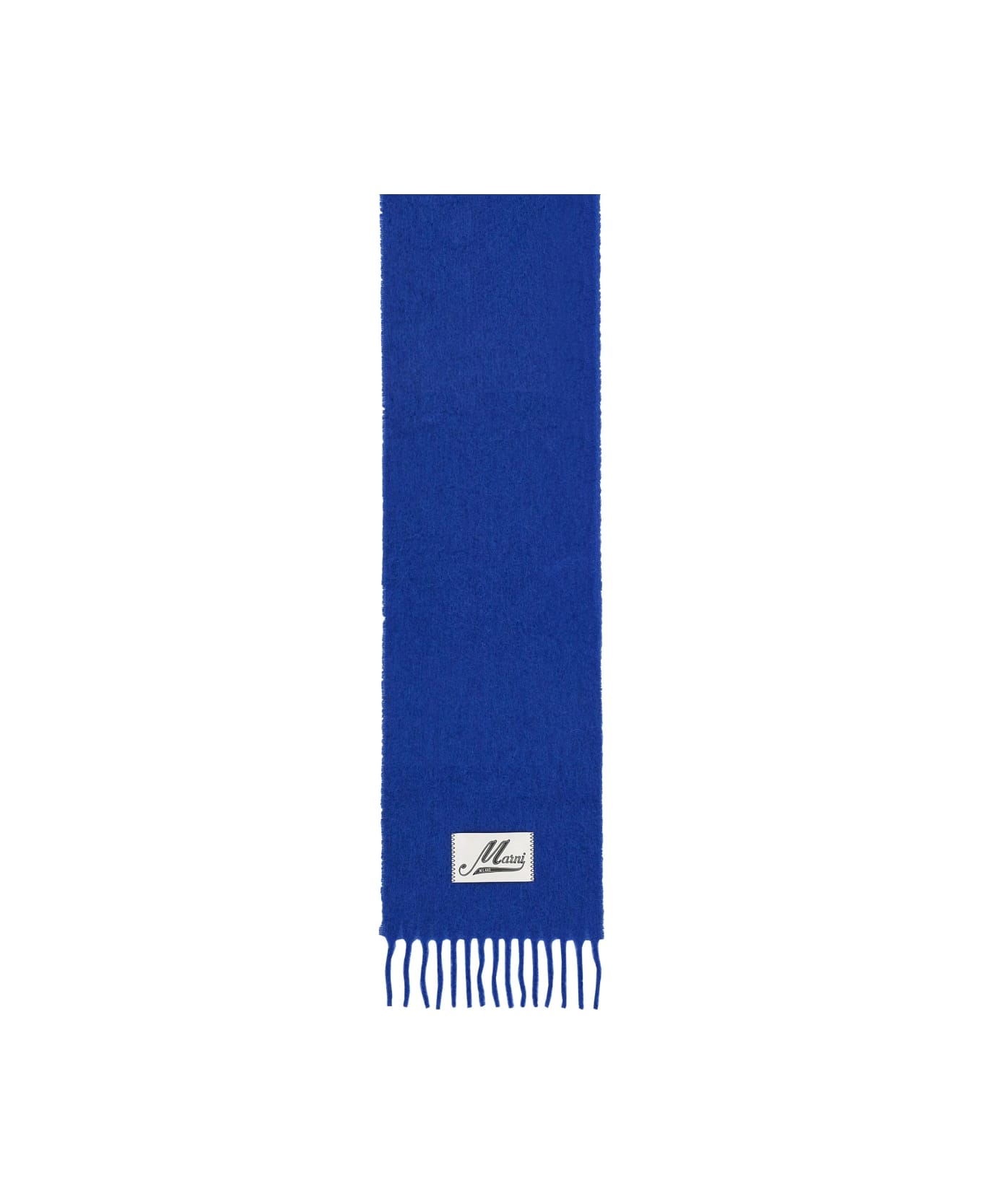 Marni Alpaca Scarf - BLUE