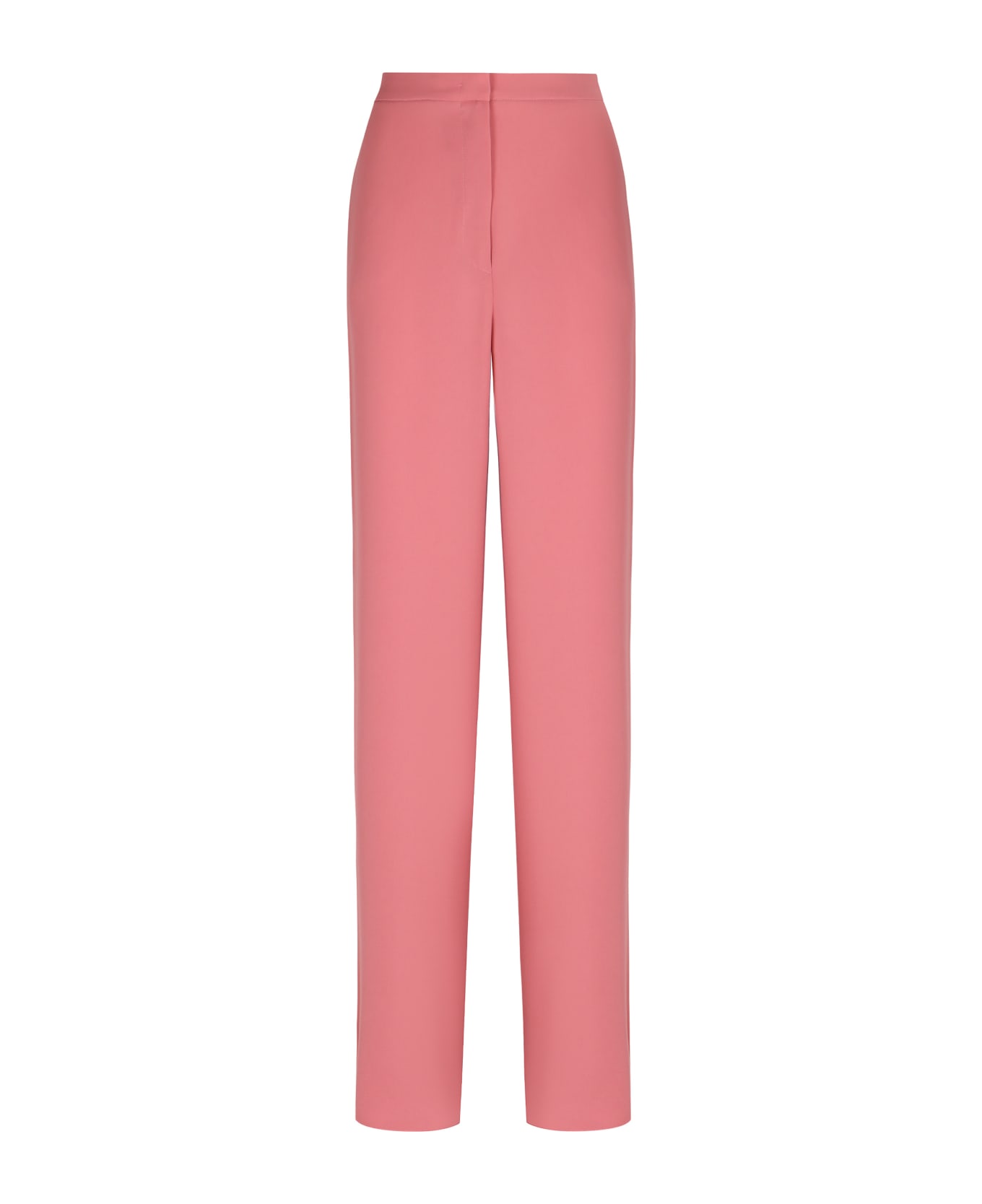 Max Mara Studio Medusa Wide Leg Trousers - Pink