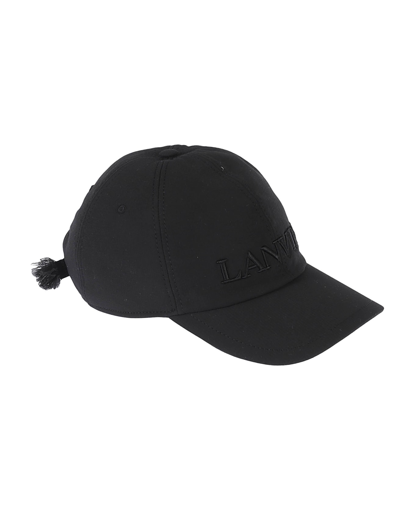 Lanvin Logo Baseball Cap - Black