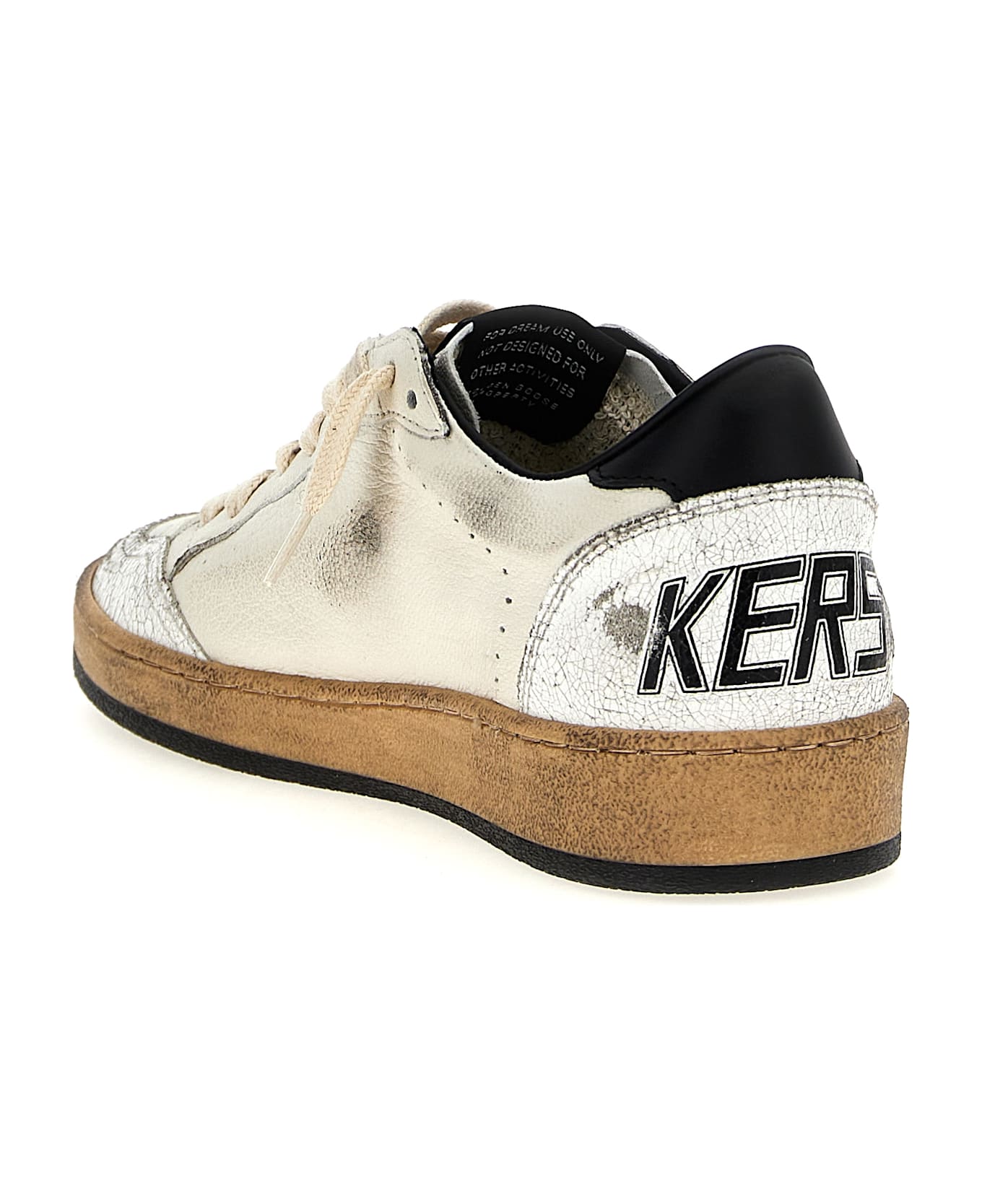 Golden Goose 'ball Star' Sneakers - White/Black