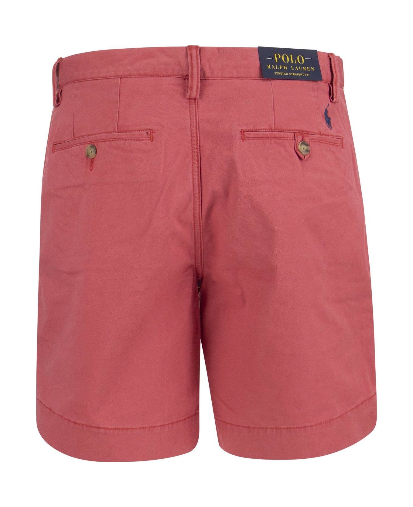 Ralph Lauren Knee-length Chino Shorts - Nantucket Red