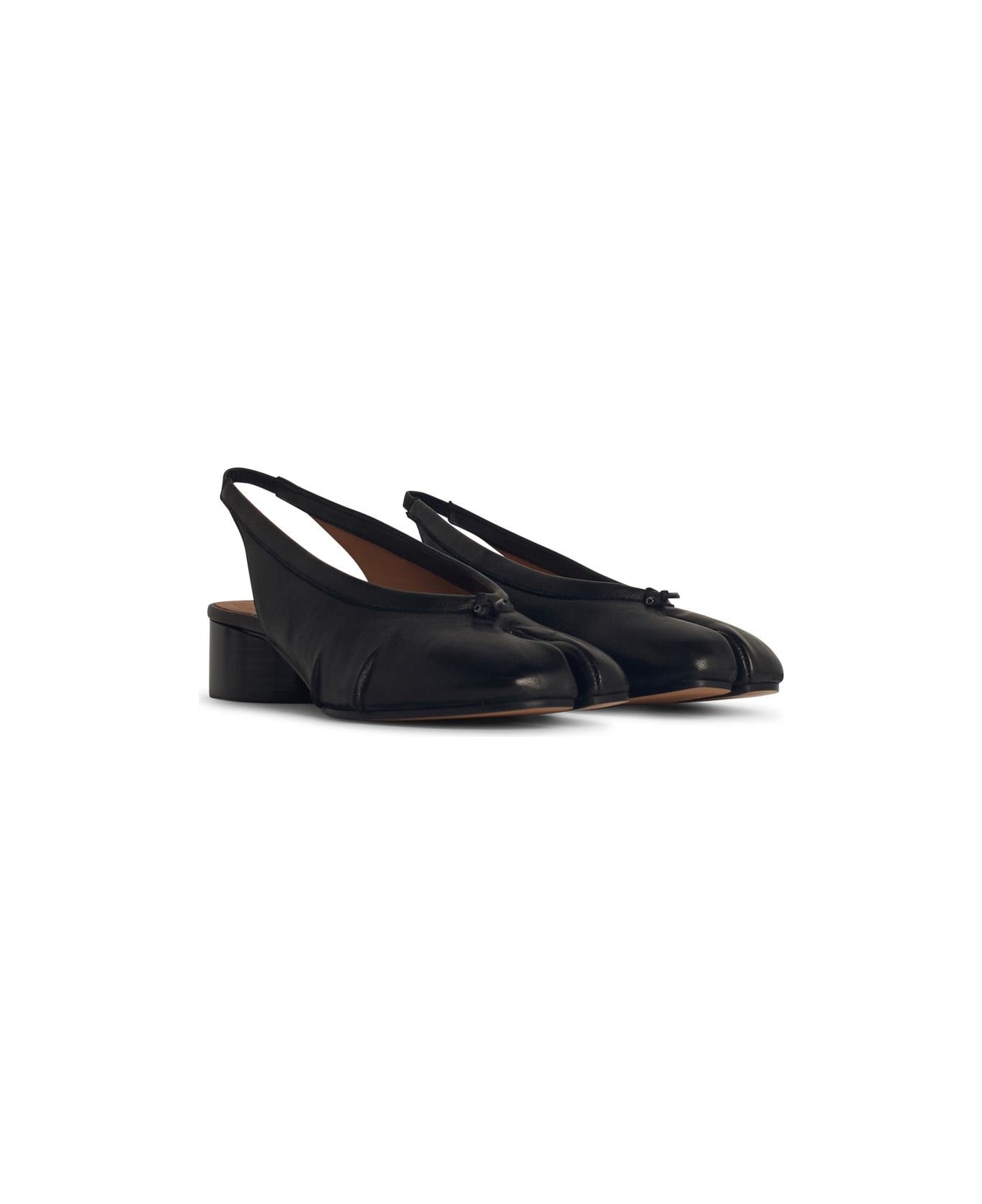 Maison Margiela Tabi Ballet Flats - Black