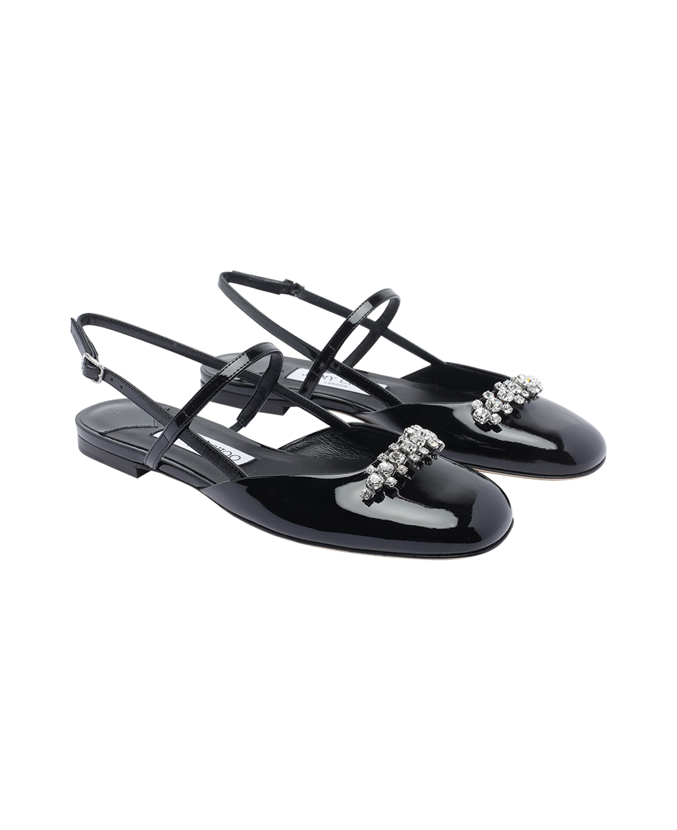 Jimmy Choo Belinda Flat Slingback - Balck