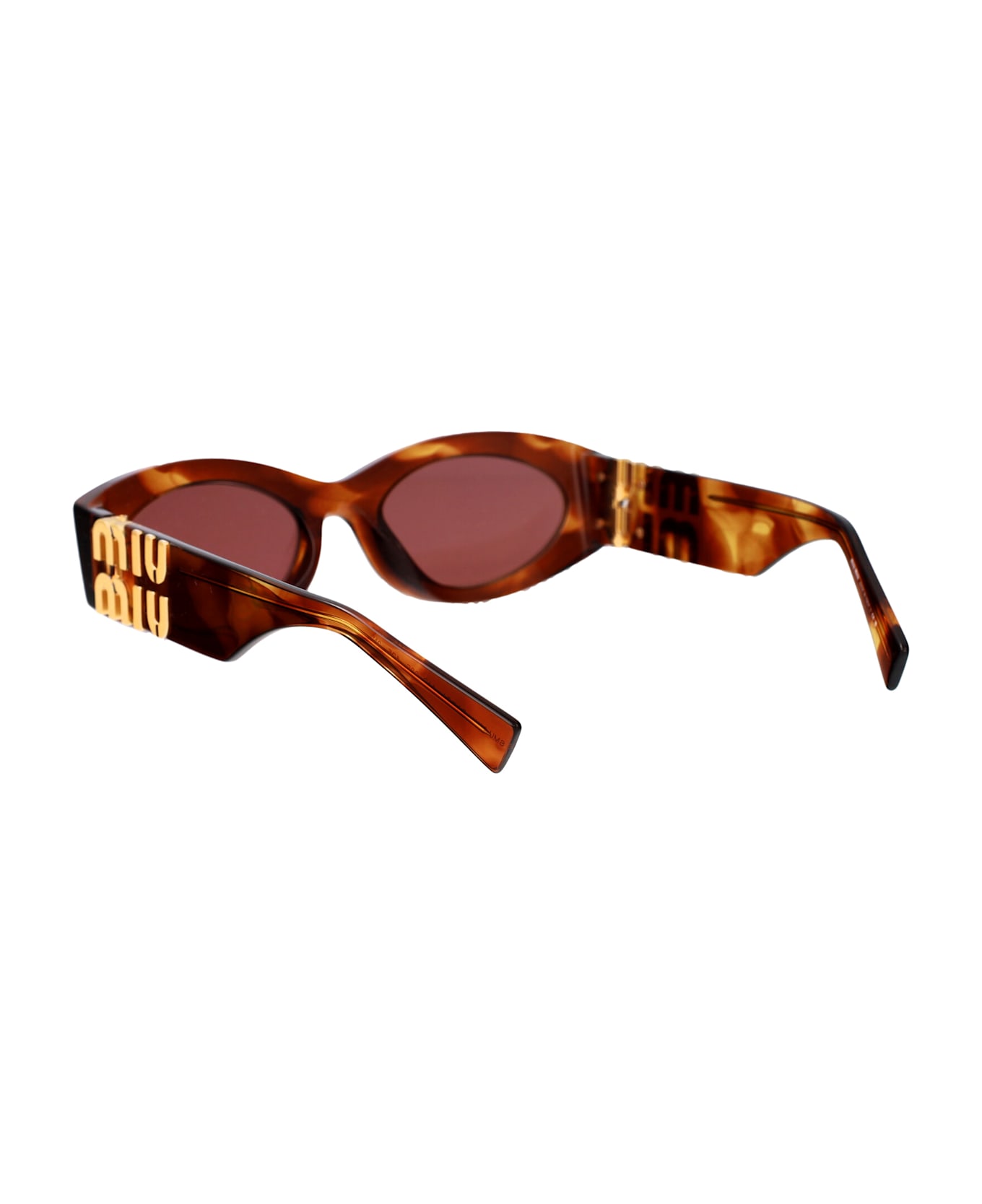 Miu Miu Eyewear 0mu 11ws Sunglasses - 11Q08S Striped Tobacco