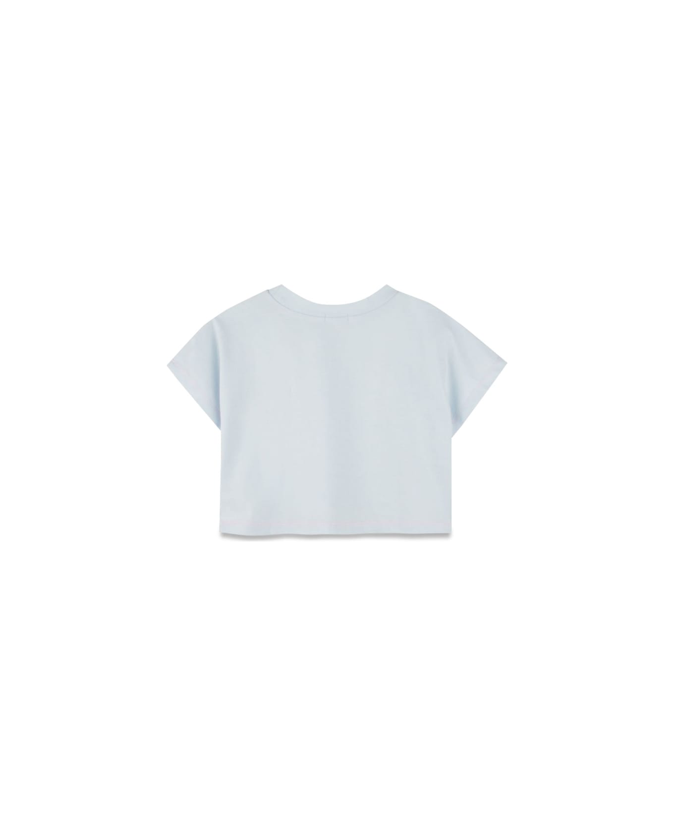 Billieblush T-shirt Set With Bermuda Shorts - BABY BLUE