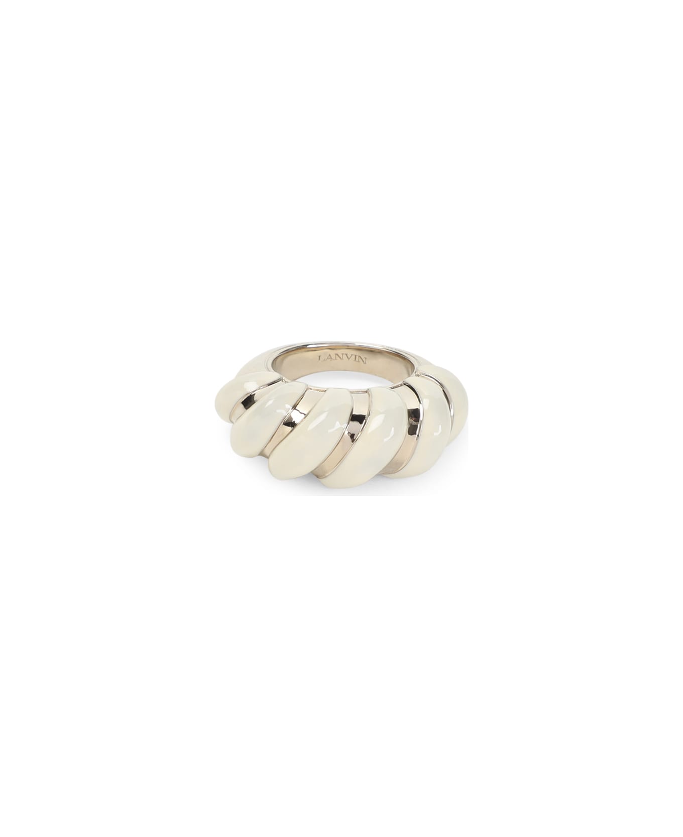 Lanvin Melodie Candy Ring - Off White