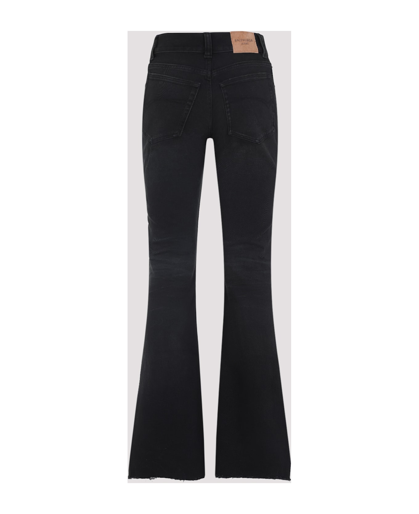 Balenciaga Slim Fit Bootcut Pant - Black Green Red